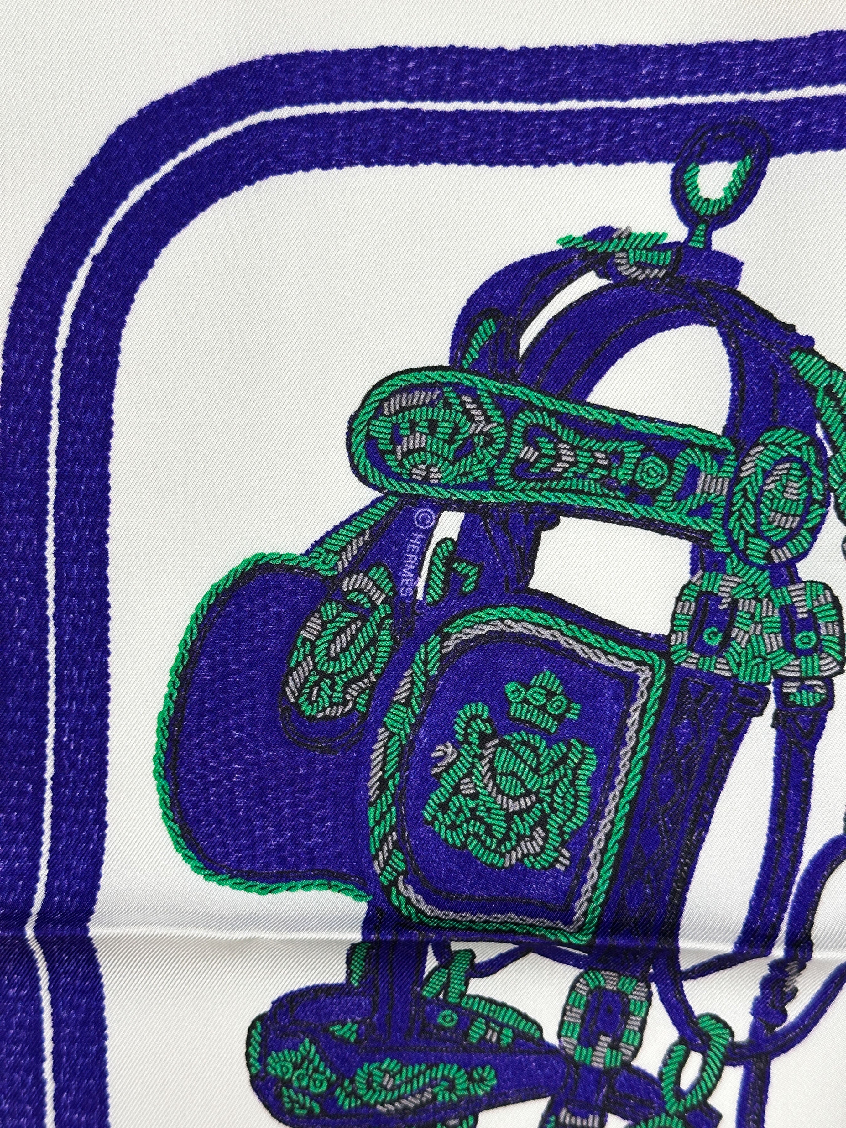 Hermès Brides de Gala Brodé 45