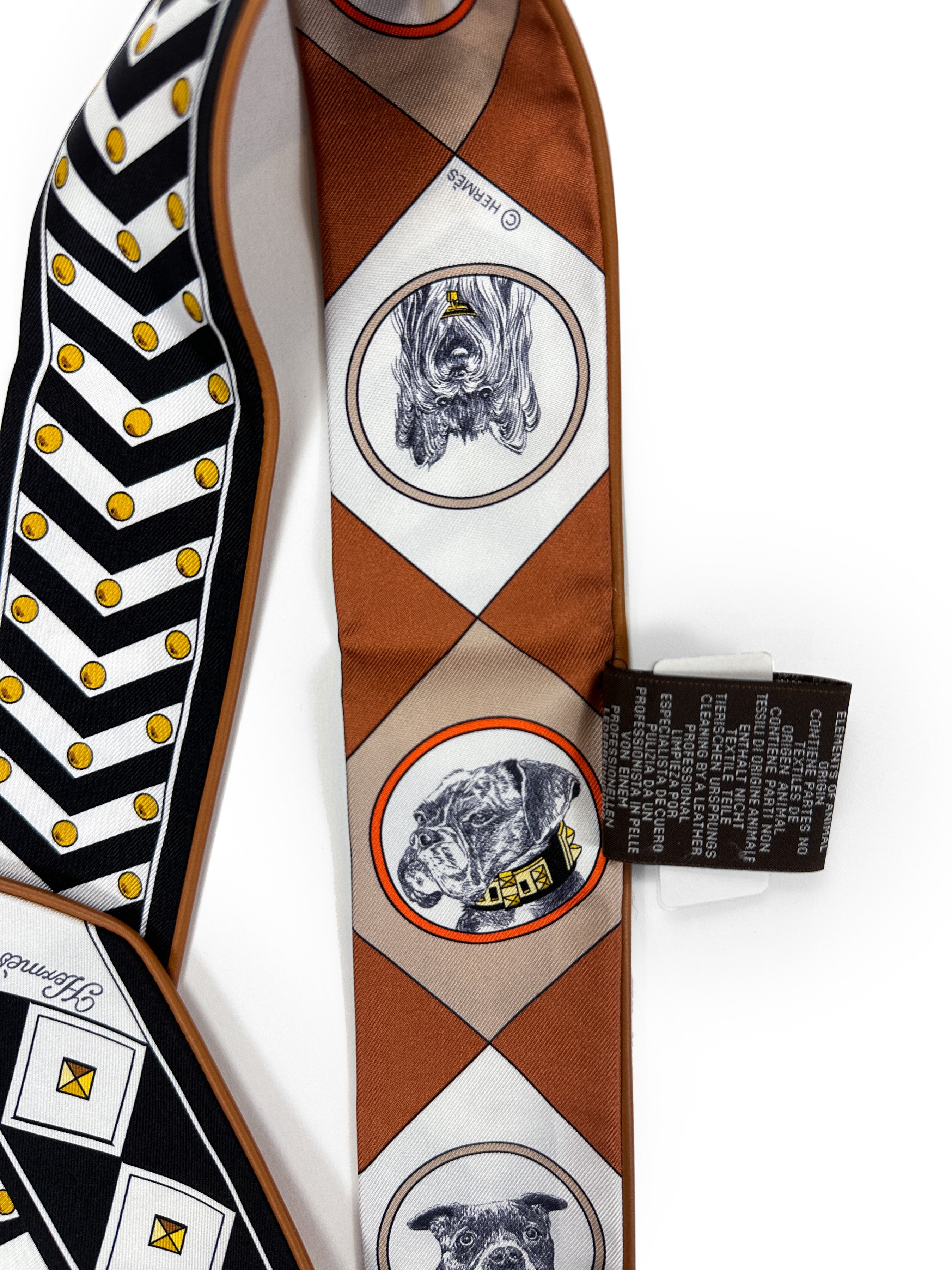 Hermès Colliers et Chiens Forever Twilly
