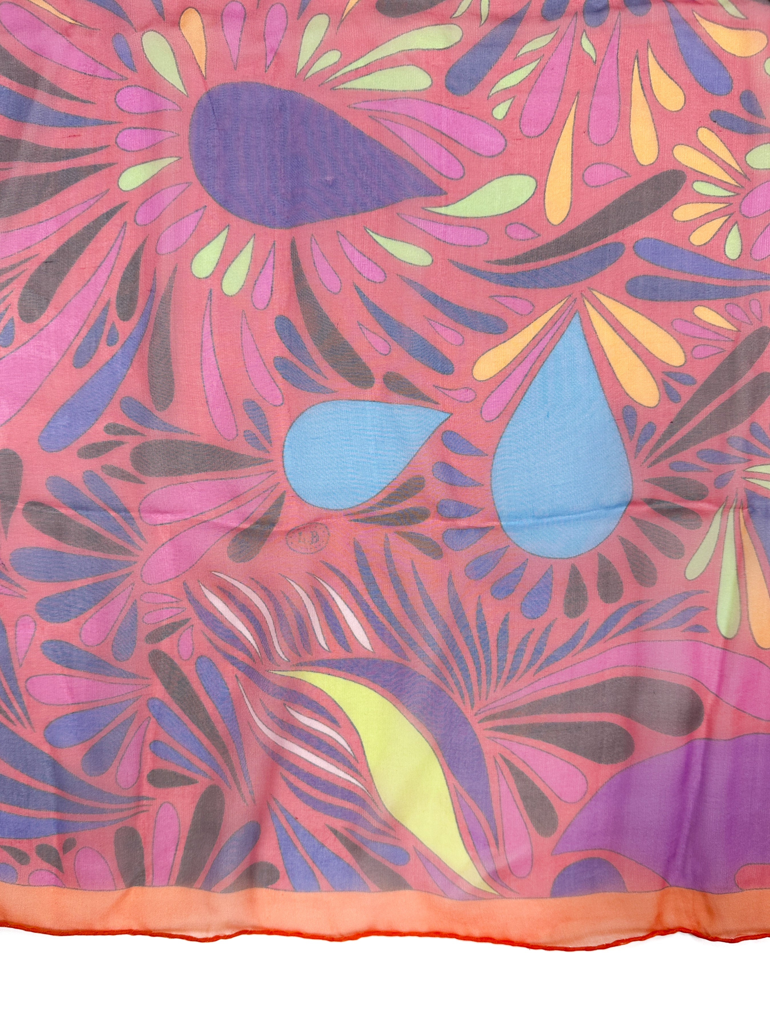 Hermès Millefleurs du Mexique Mousseline 140