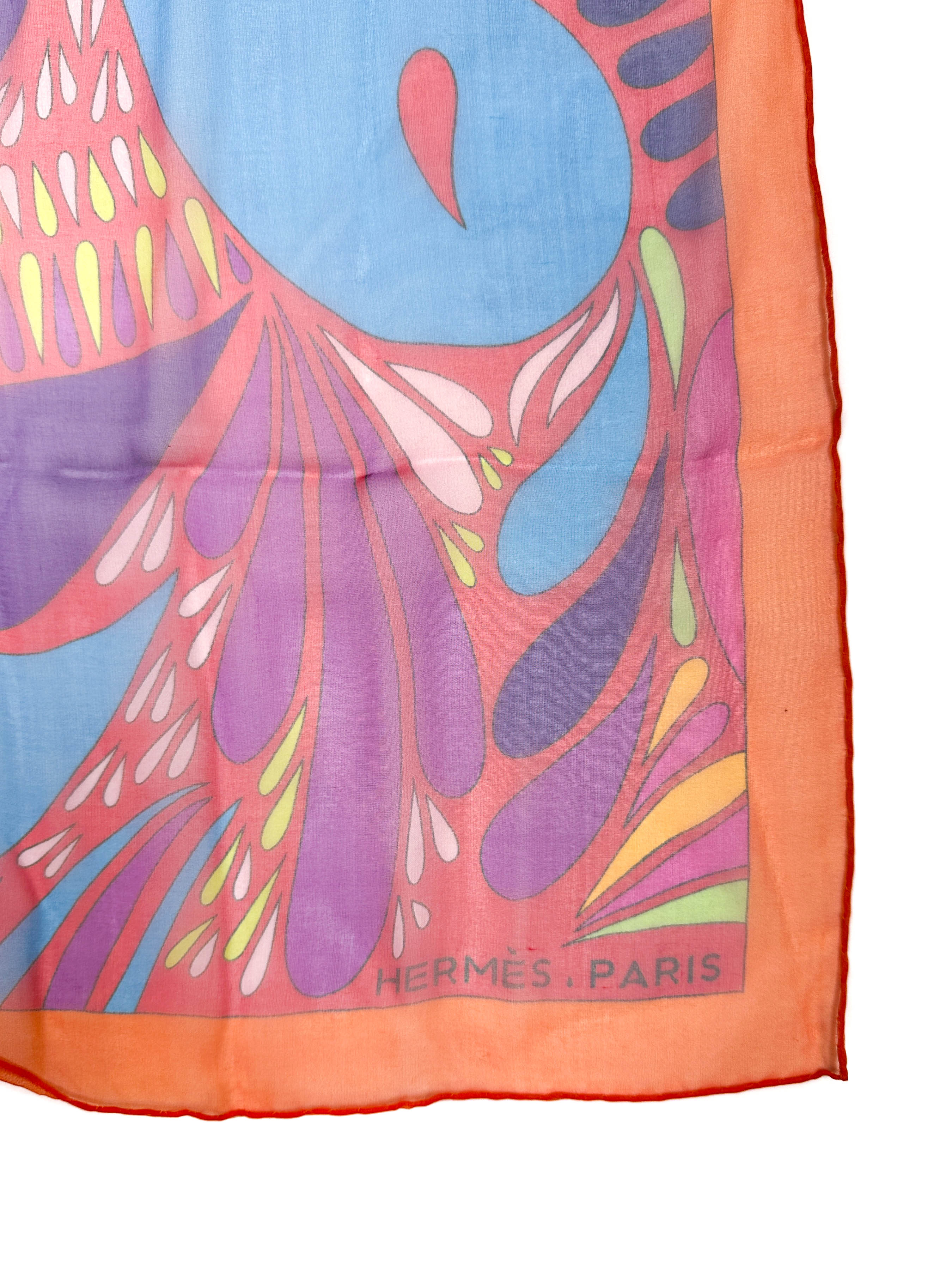 Hermès Millefleurs du Mexique Mousseline 140