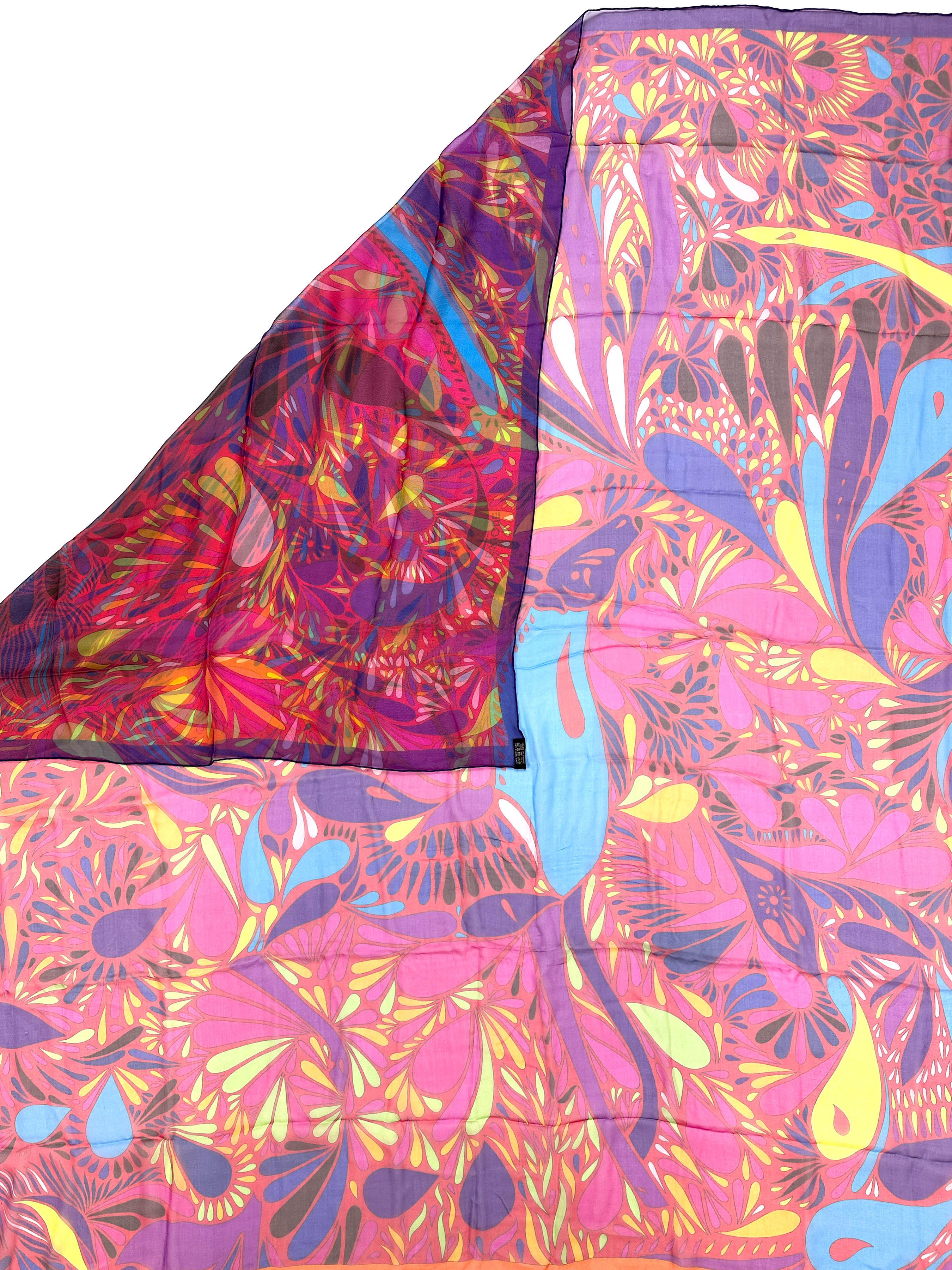 Hermès Millefleurs du Mexique Mousseline 140