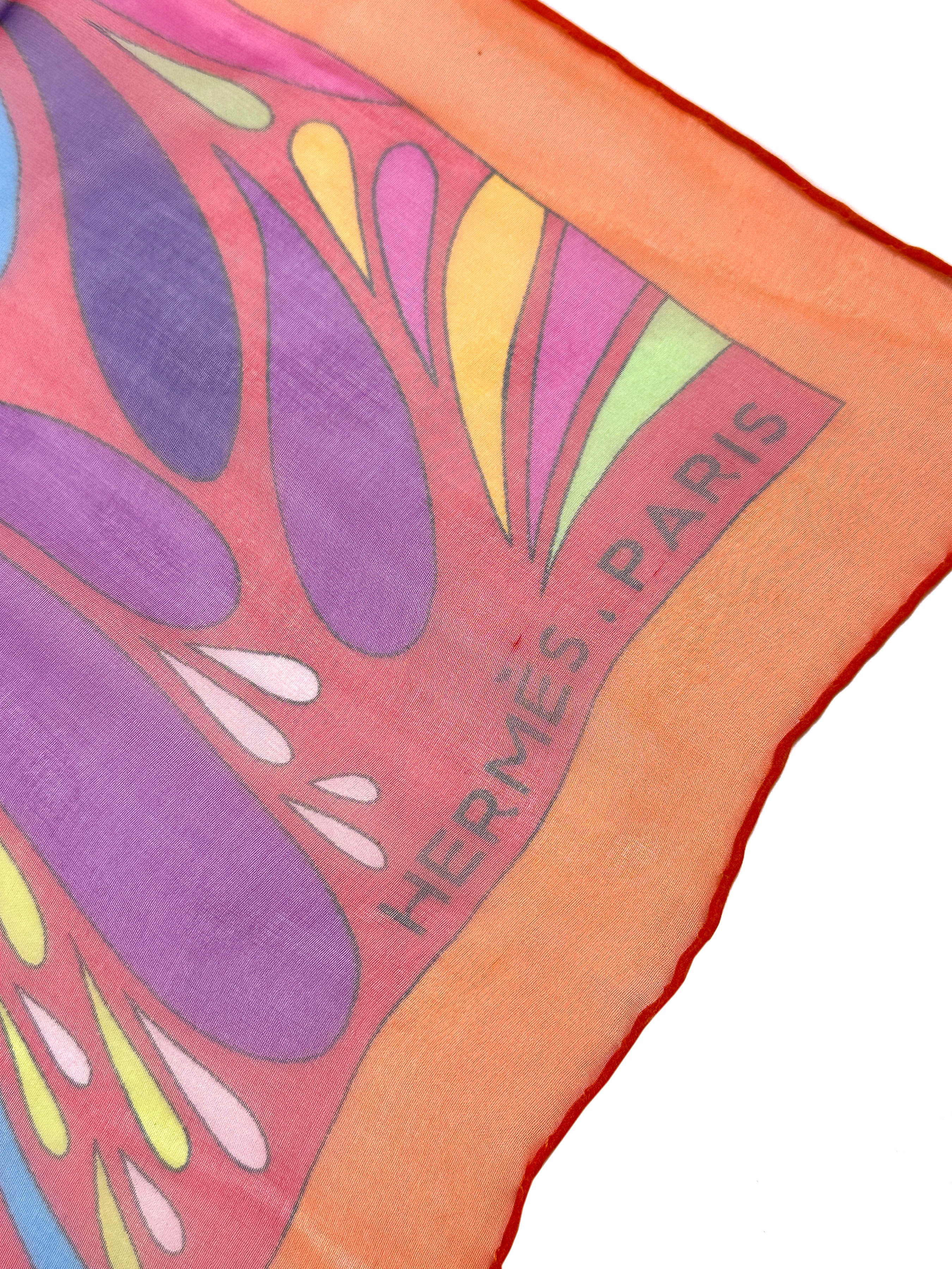 Hermès Millefleurs du Mexique Mousseline 140