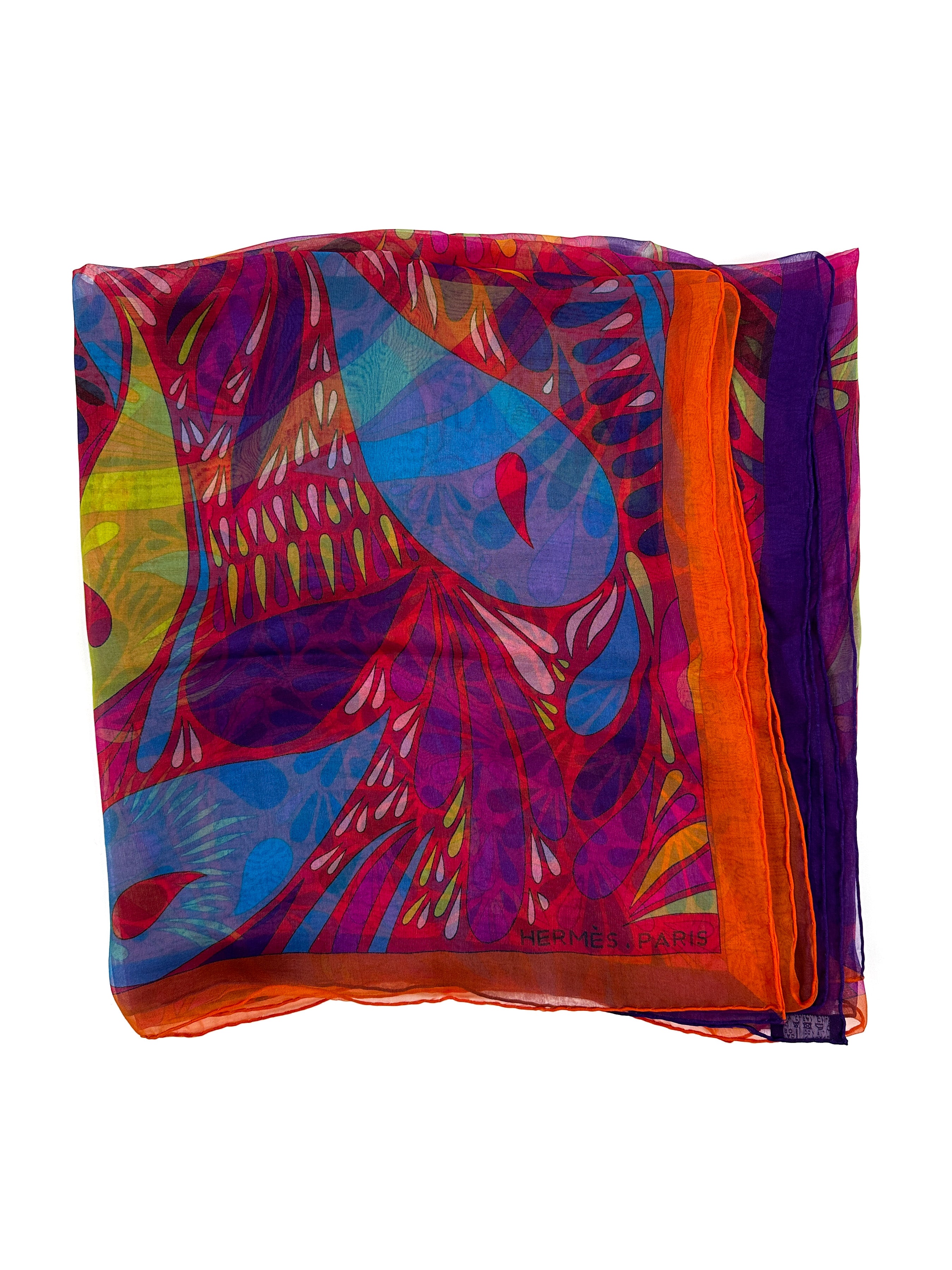 Hermès Millefleurs du Mexique Mousseline 140