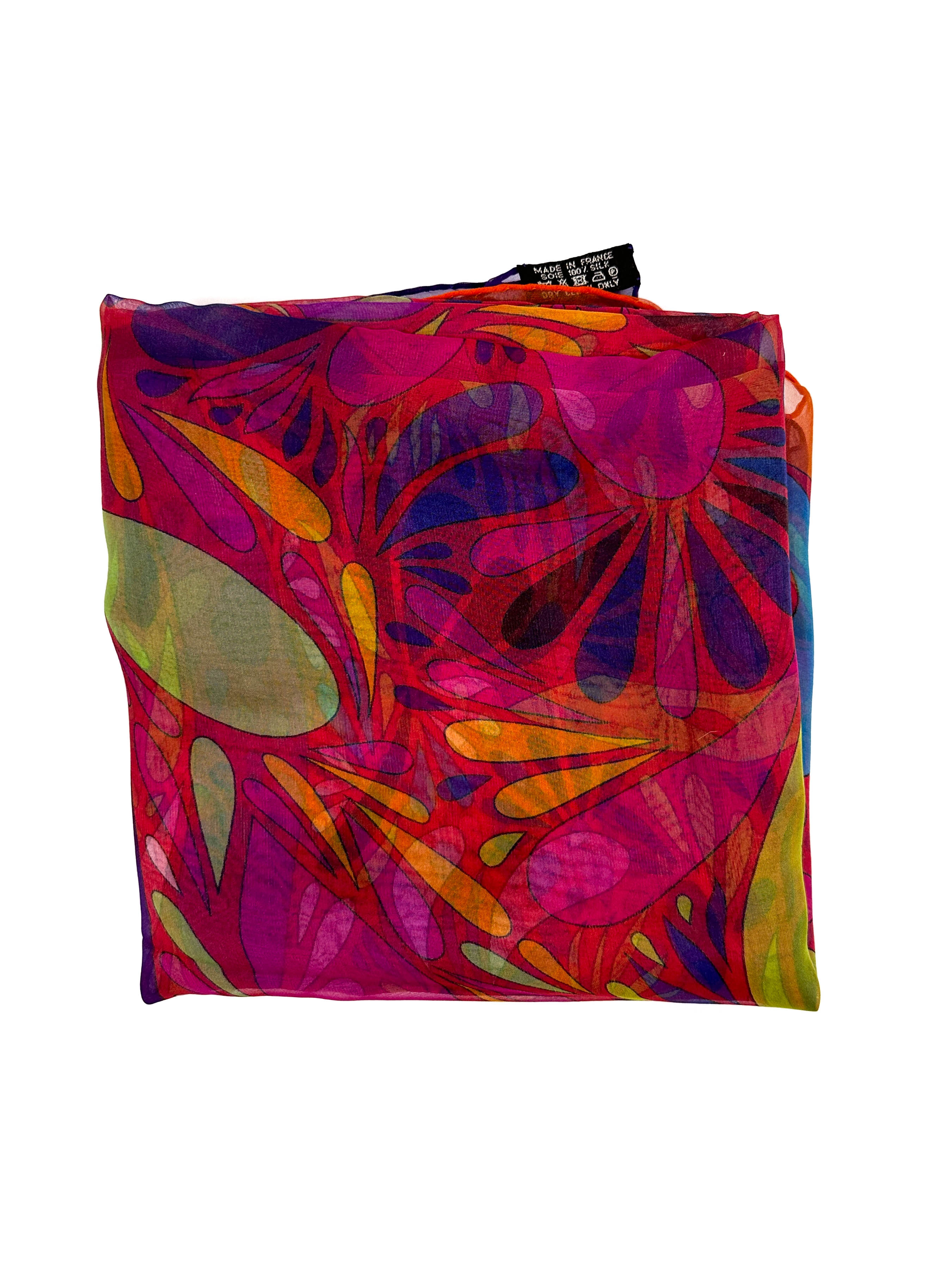 Hermès Millefleurs du Mexique Mousseline 140
