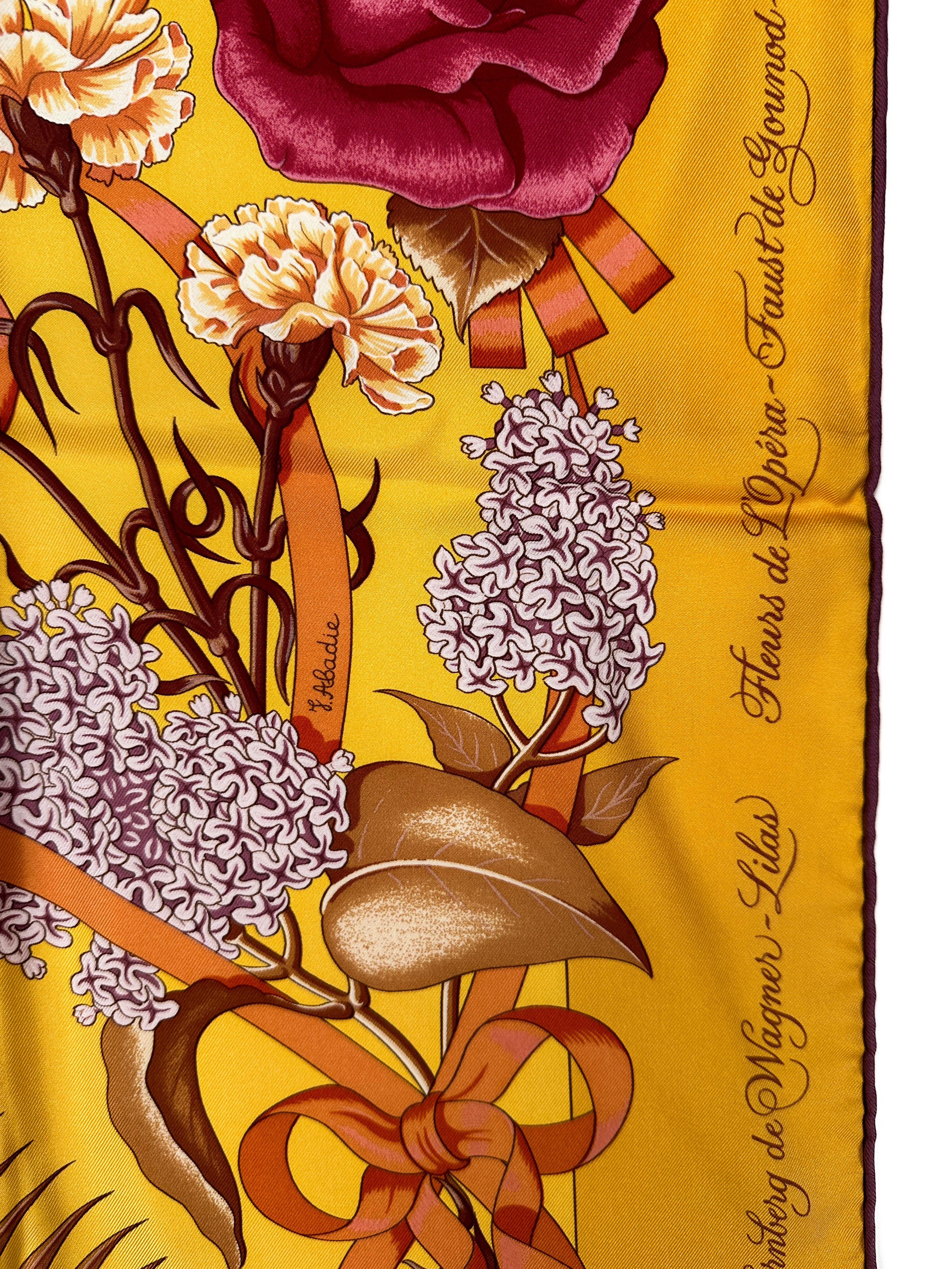 Hermès Fleurs de L’Opéra 90