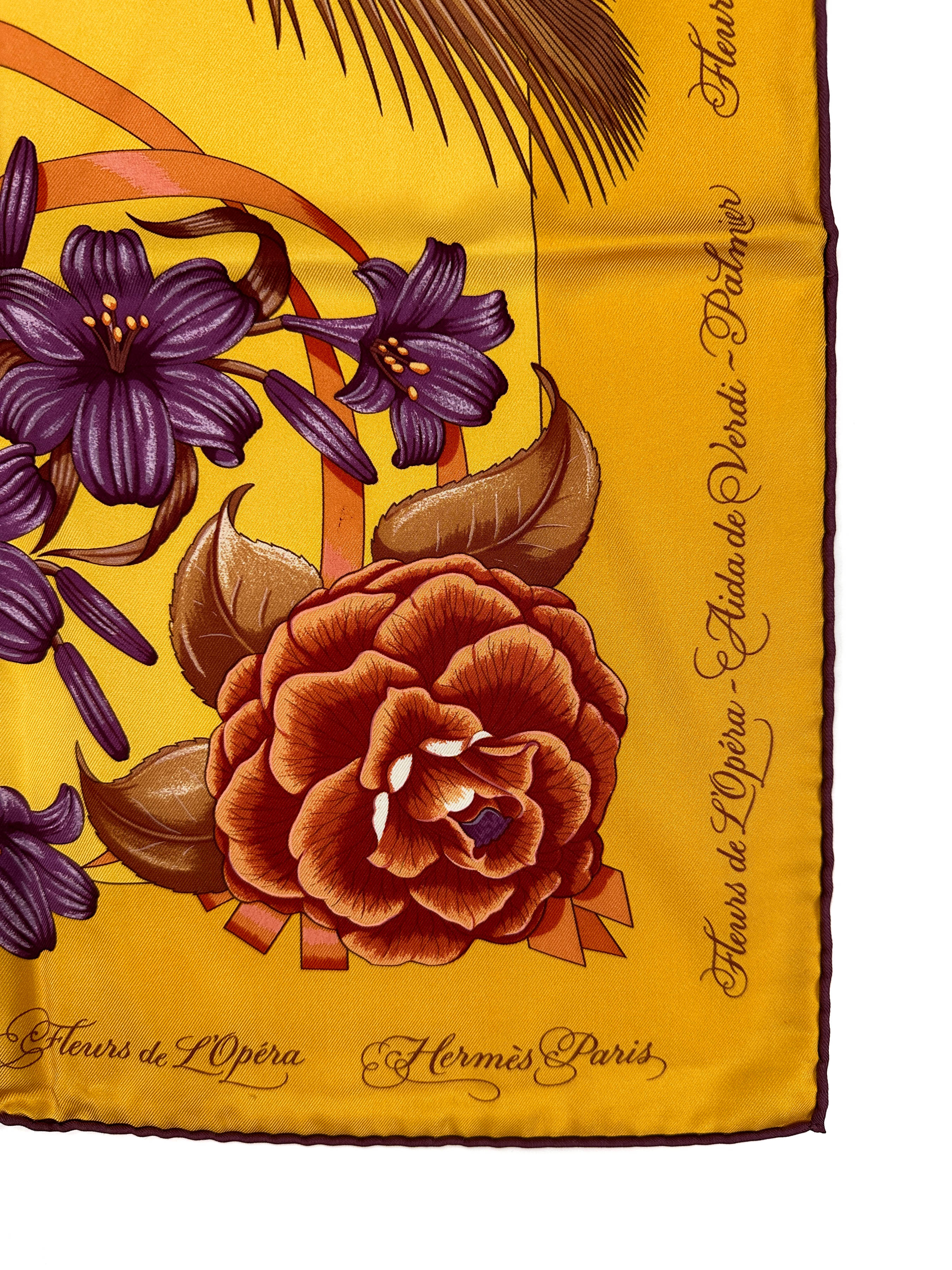 Hermès Fleurs de L’Opéra 90