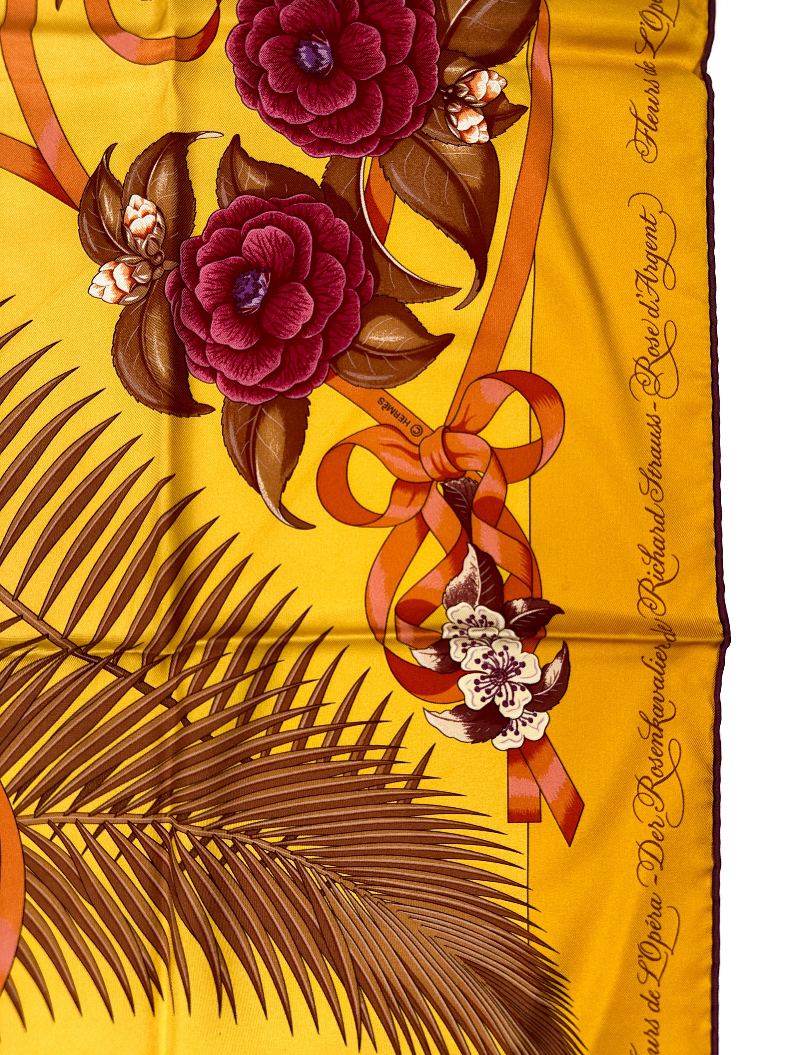 Hermès Fleurs de L’Opéra 90