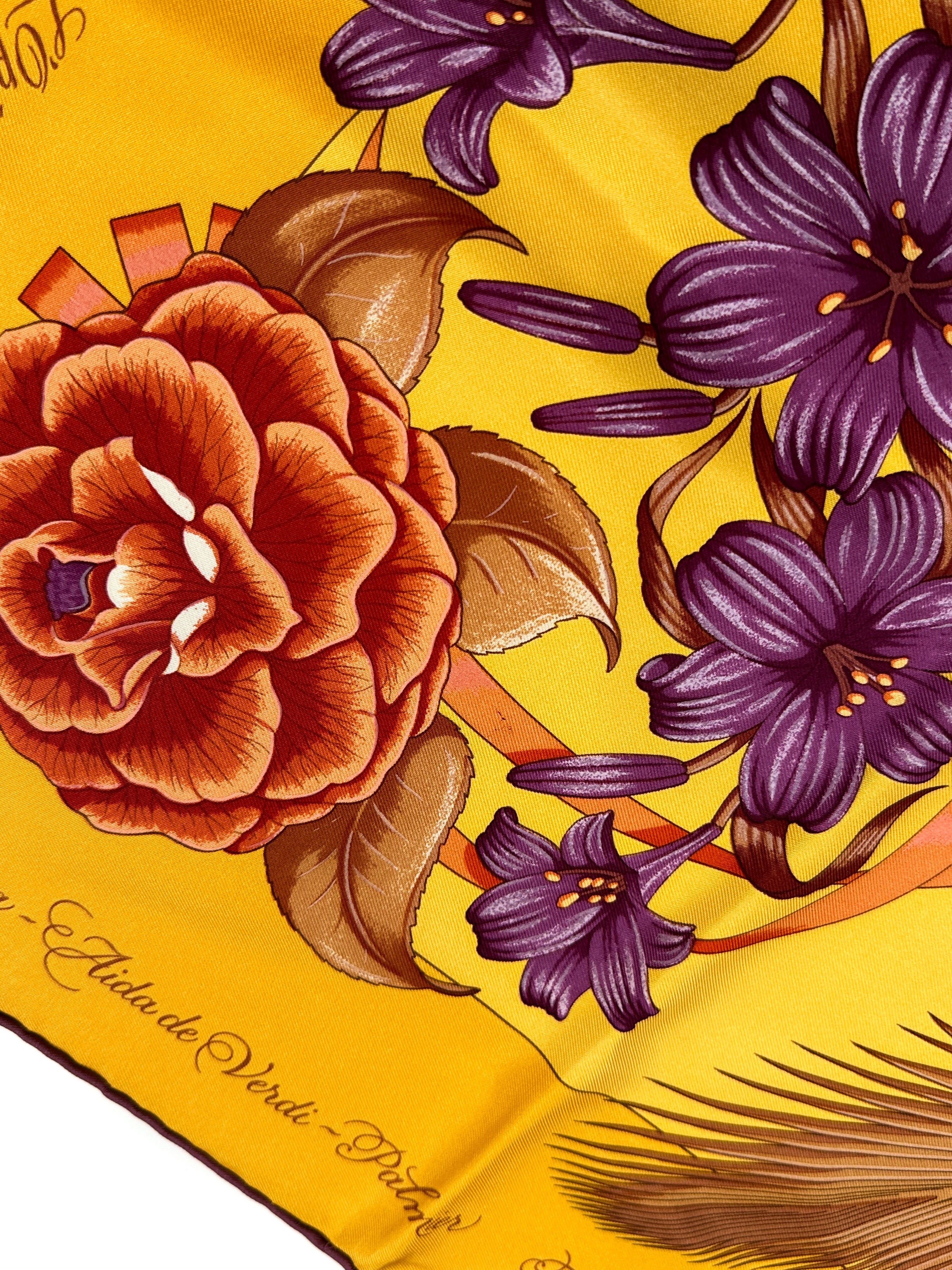 Hermès Fleurs de L’Opéra 90