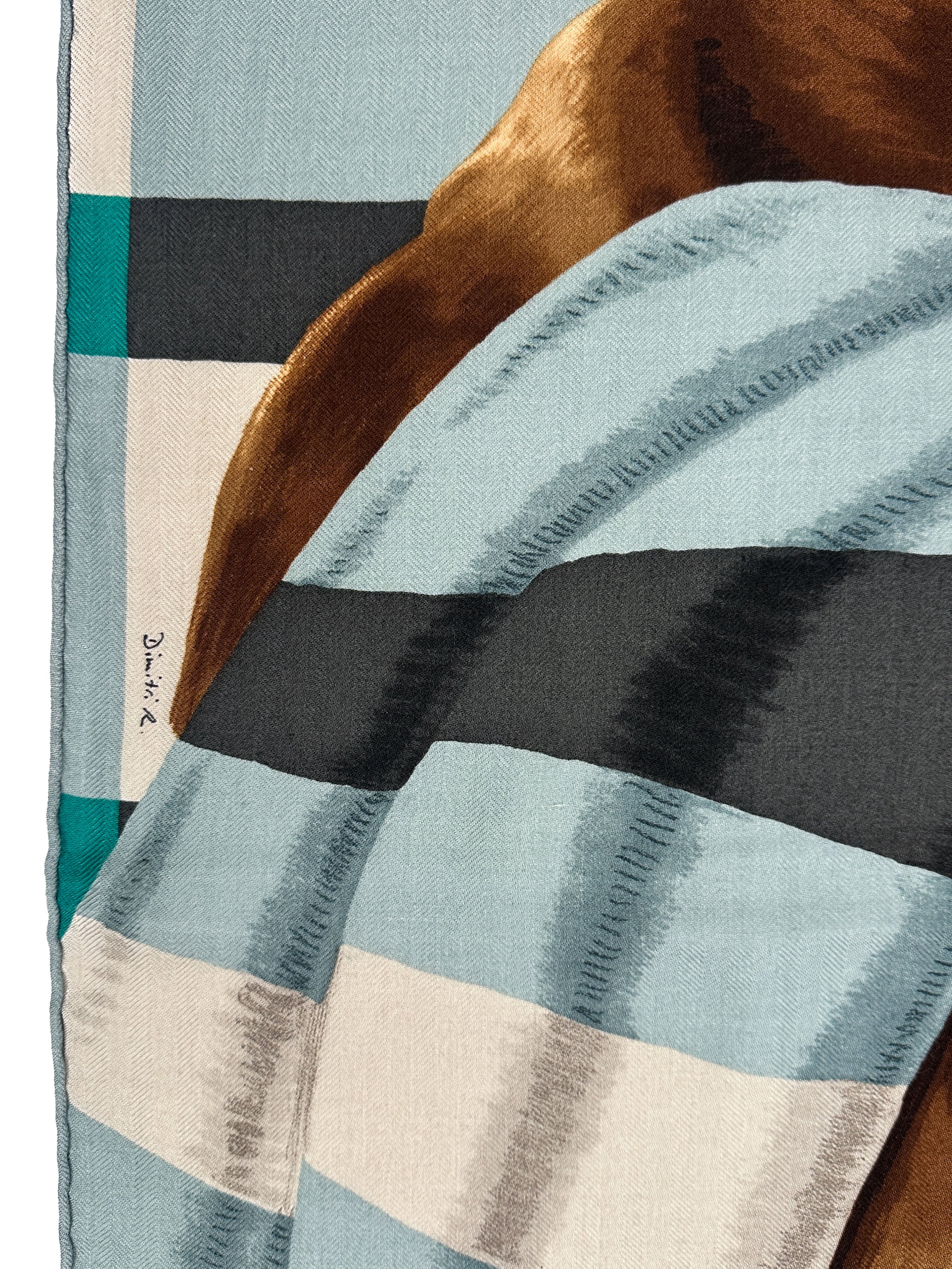 Hermès Rocabar de Rire Cashmere Silk 100