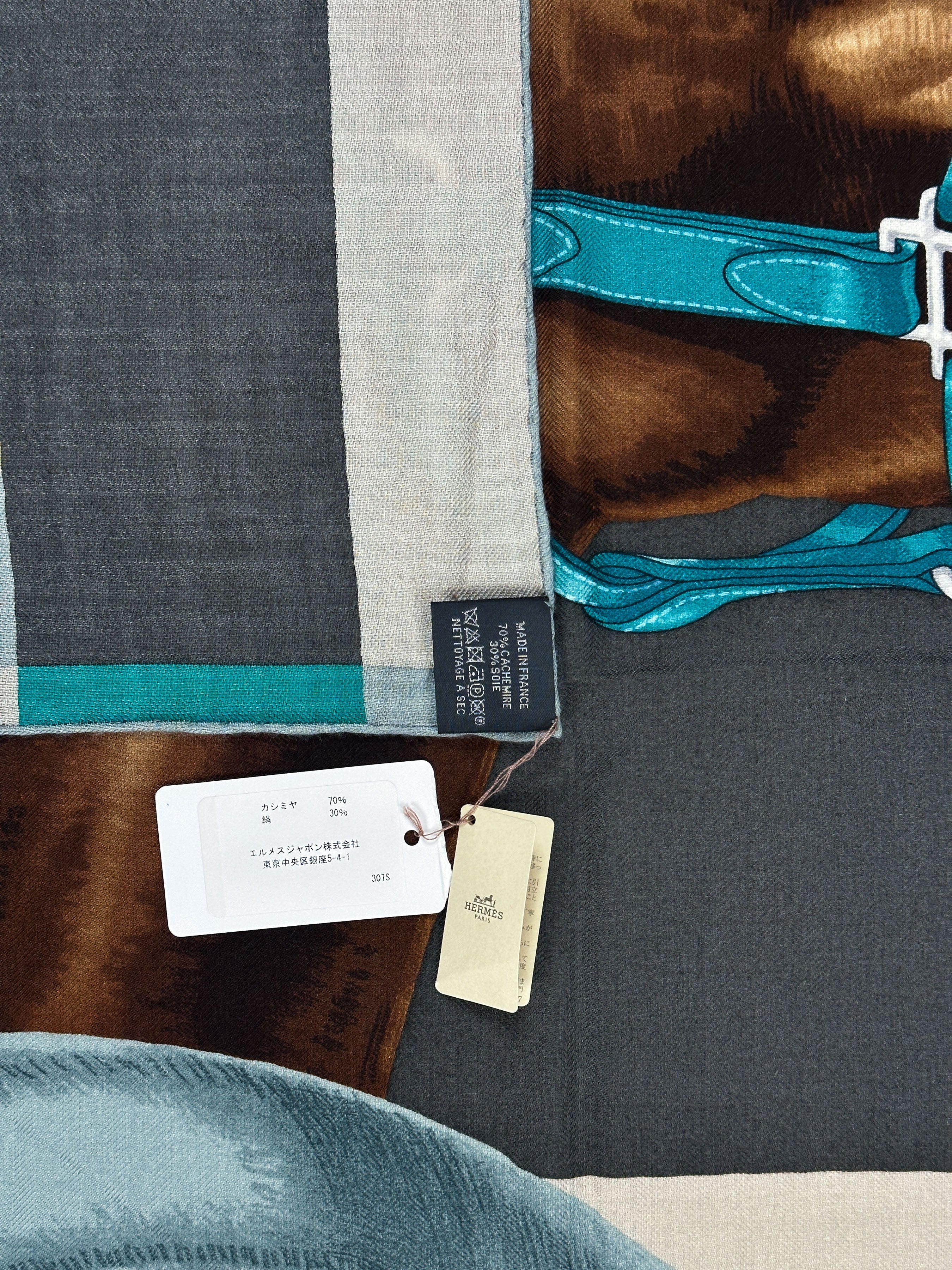 Hermès Rocabar de Rire Cashmere Silk 100