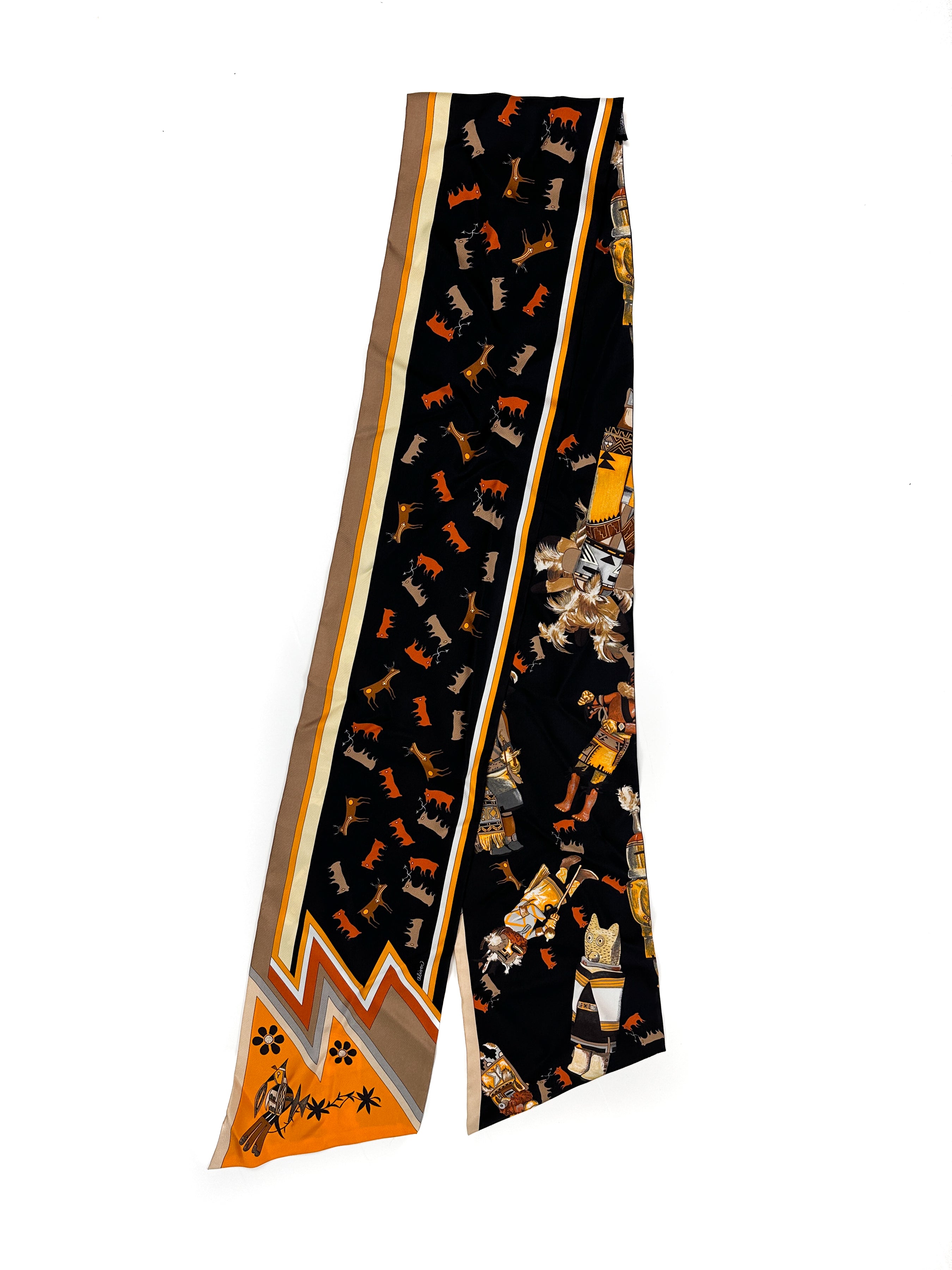 Hermès Kachinas Maxi Twilly