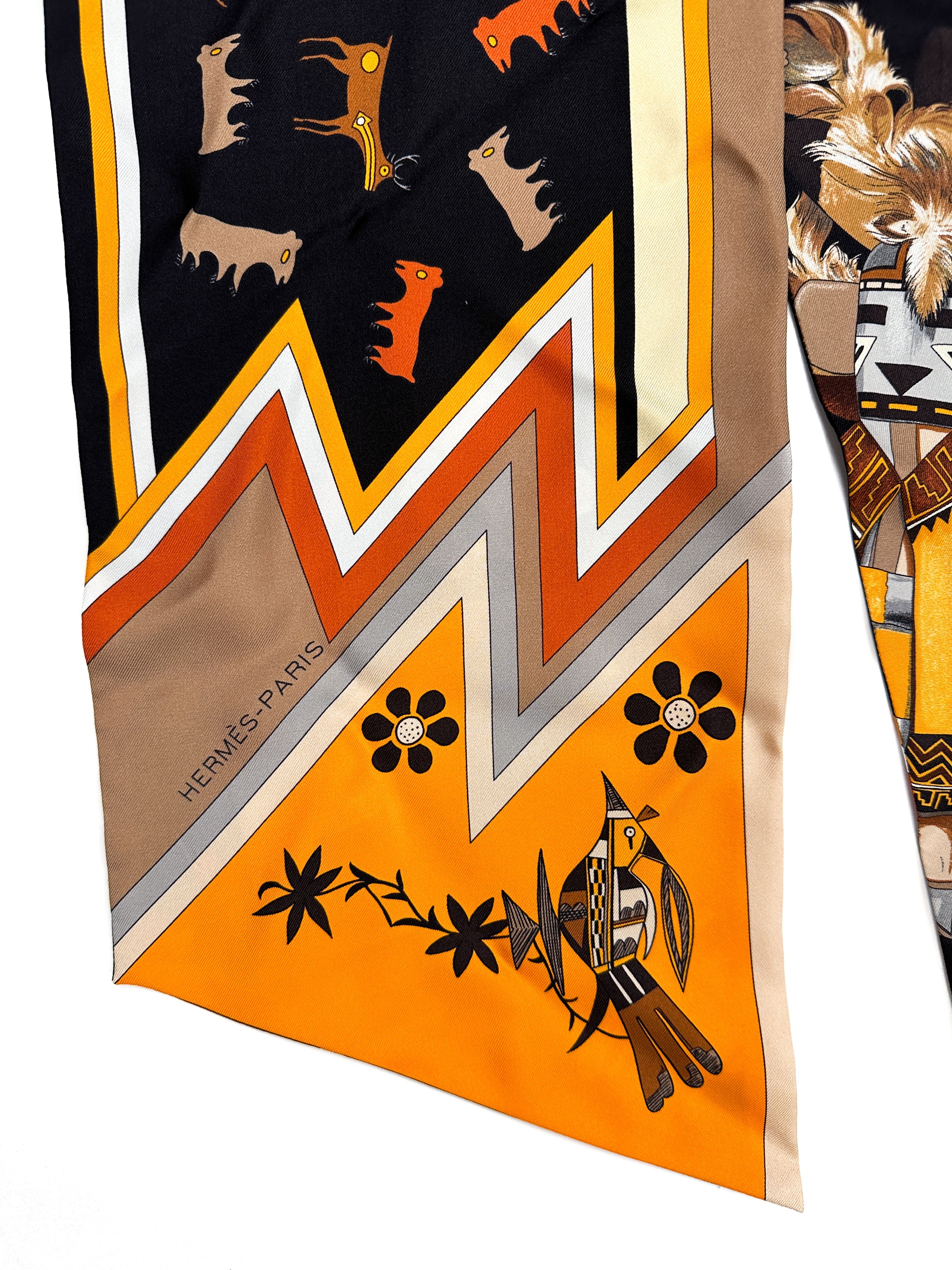 Hermès Kachinas Maxi Twilly