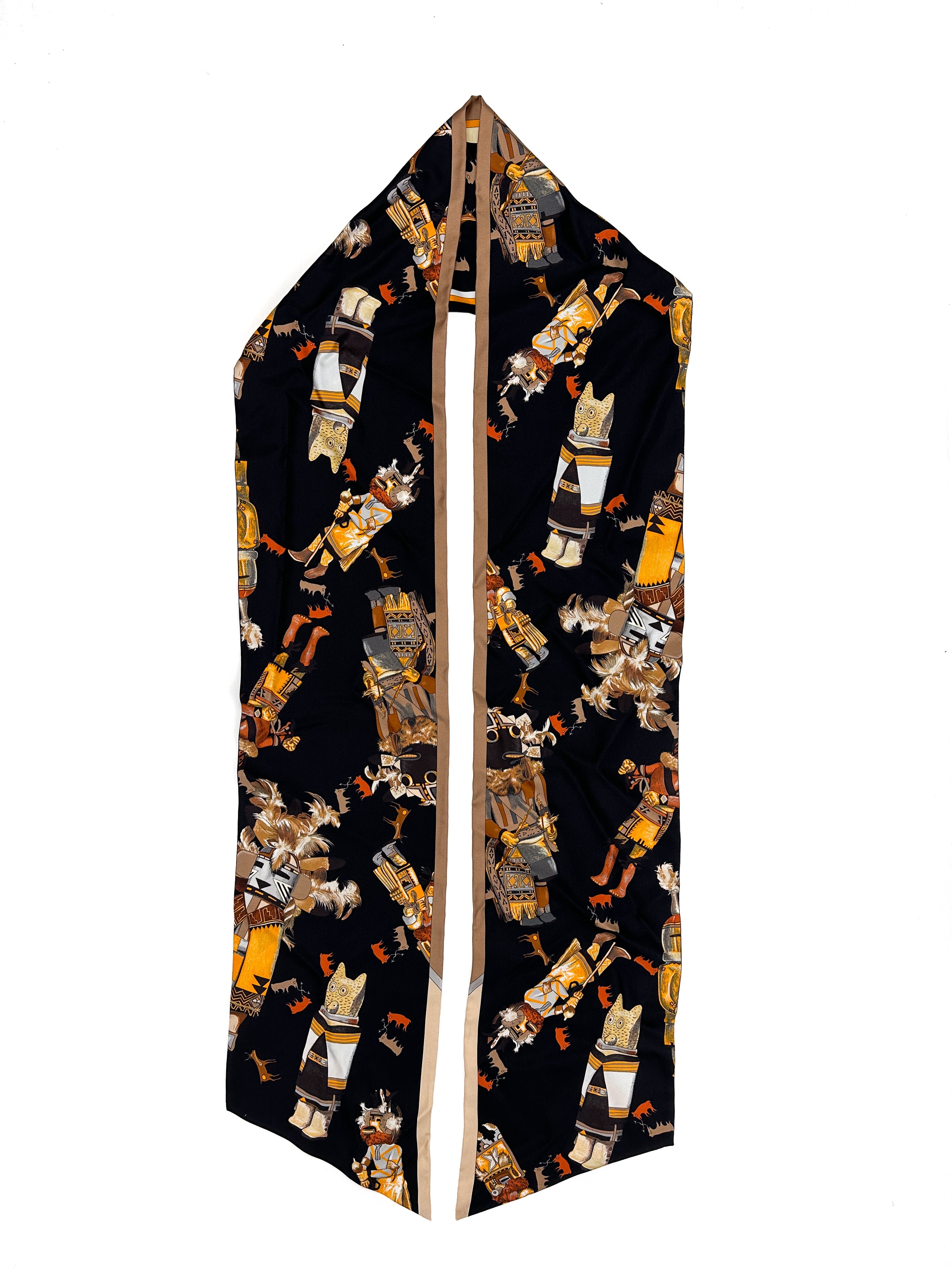 Hermès Kachinas Maxi Twilly