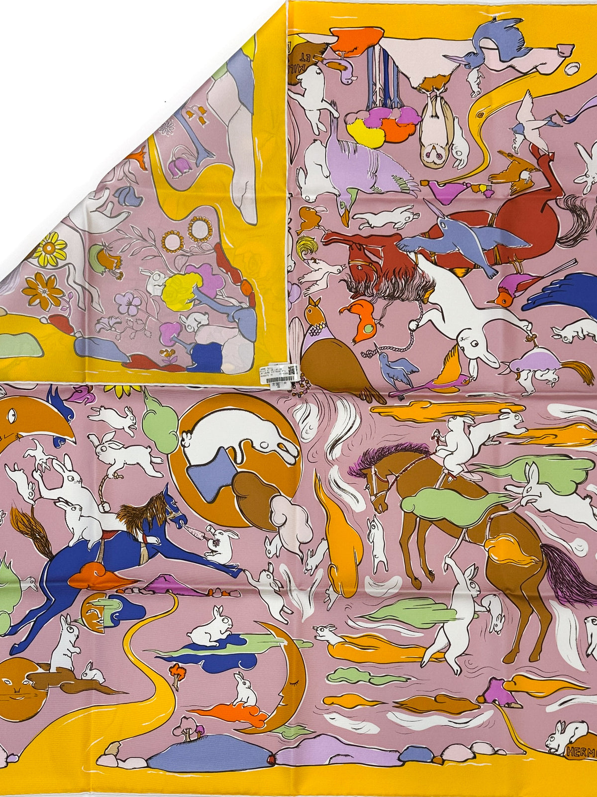 Hermès Mille et Un Lapins 90
