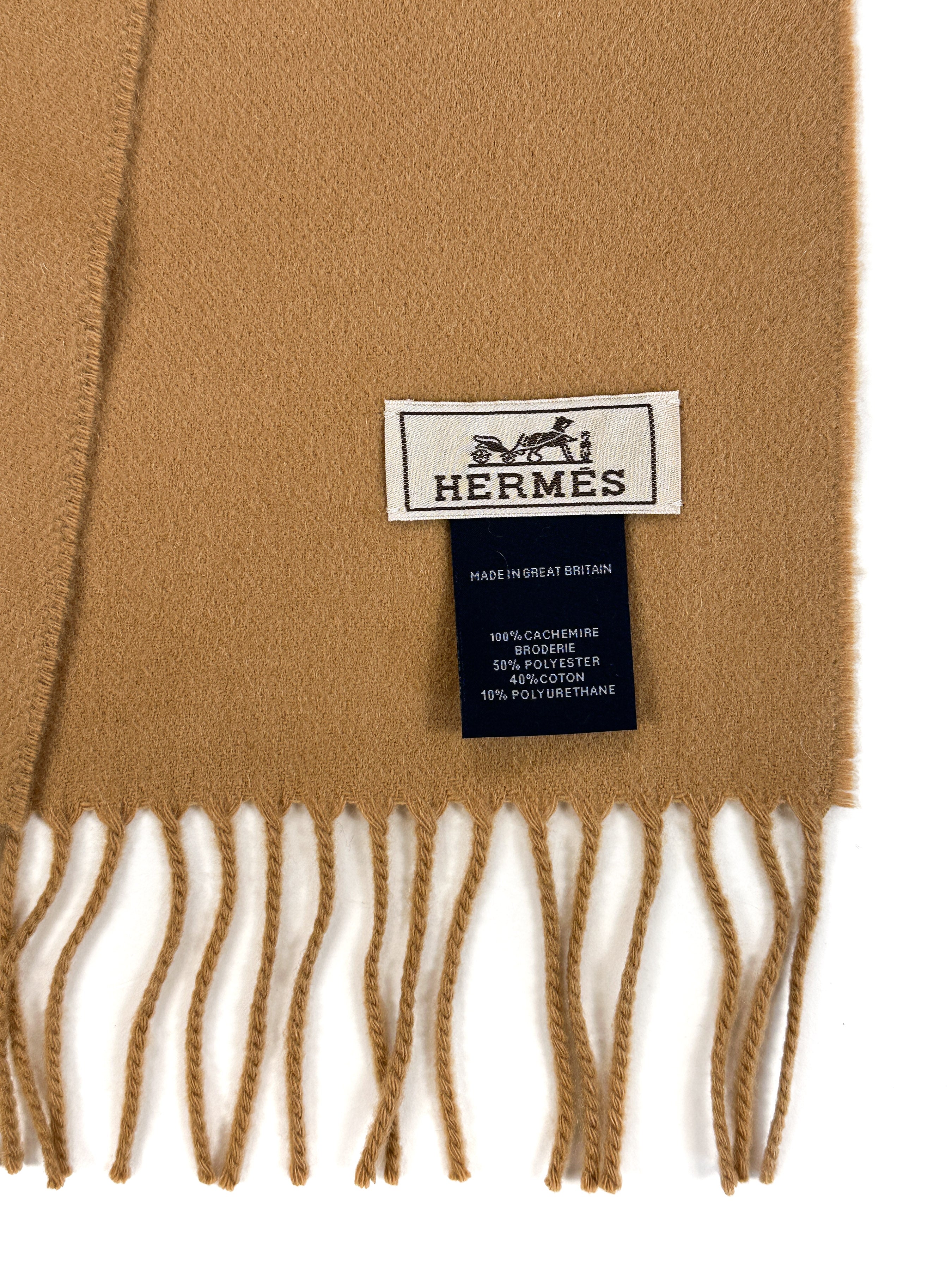 Hermès Tiger Royal Brode Cashmere Muffler