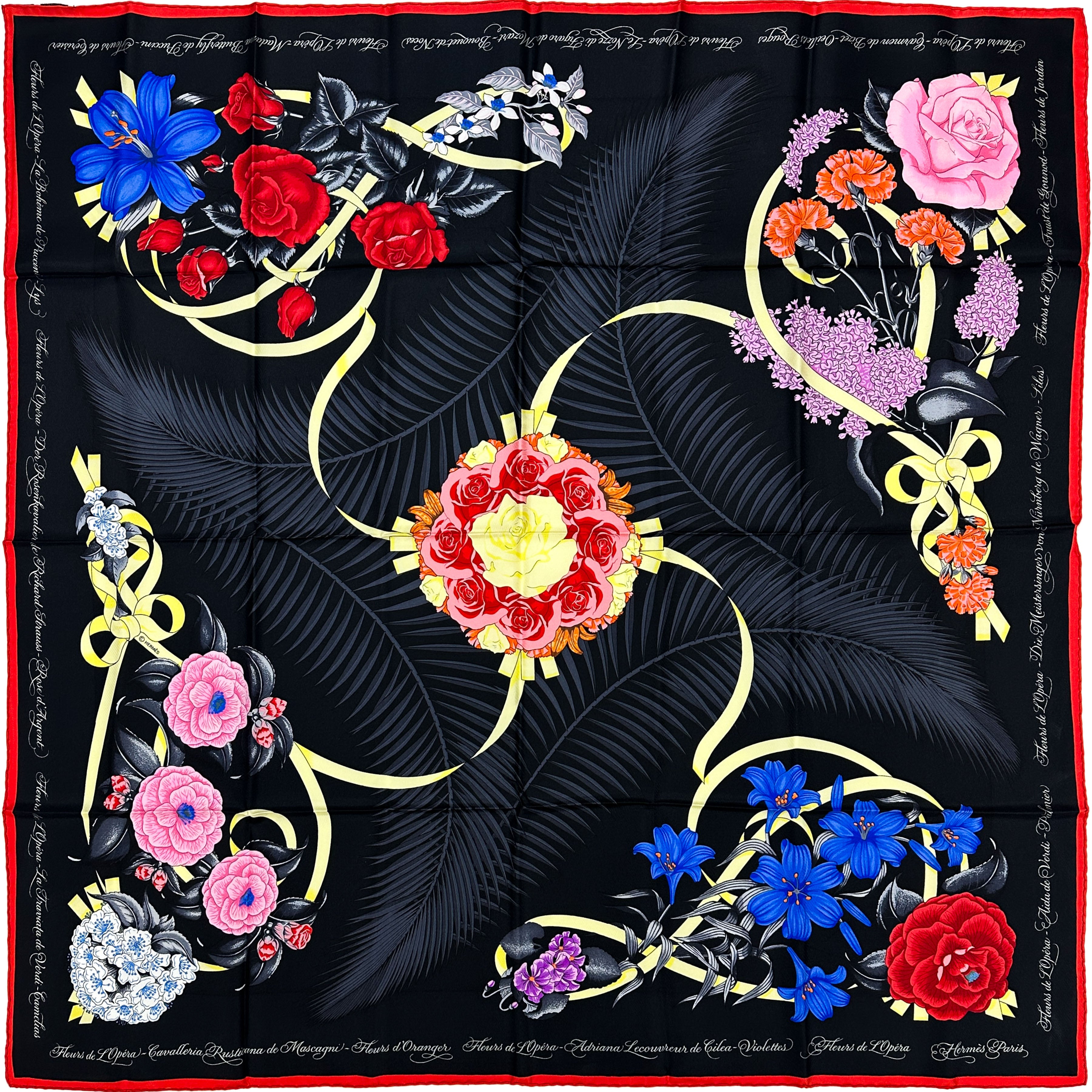 Hermès Fleurs de L’Opéra 90