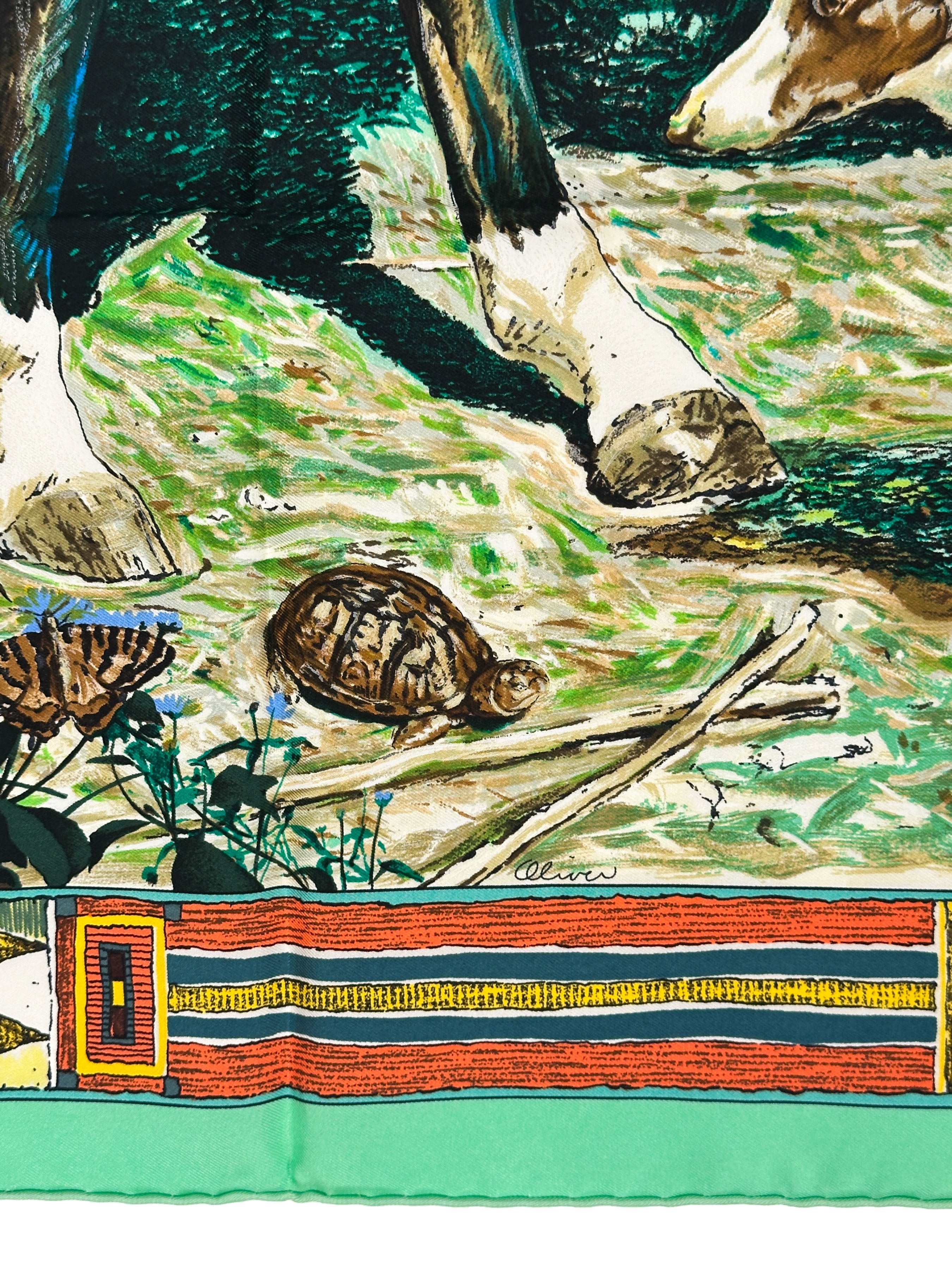 Hermès Les Plumes de L'Ouest (Les Cheyennes) 90
