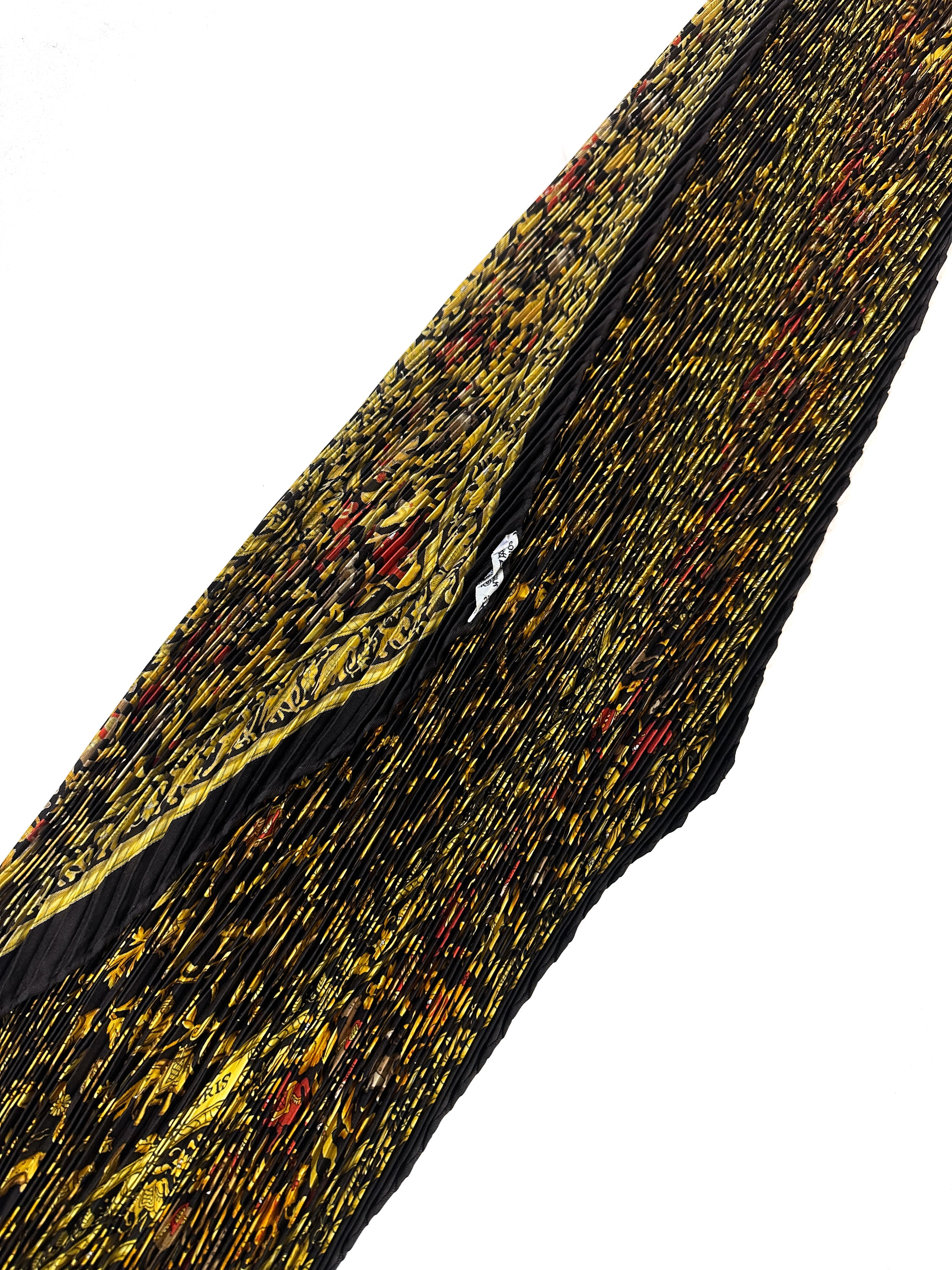 Hermès Chasse en Inde Plissé 90