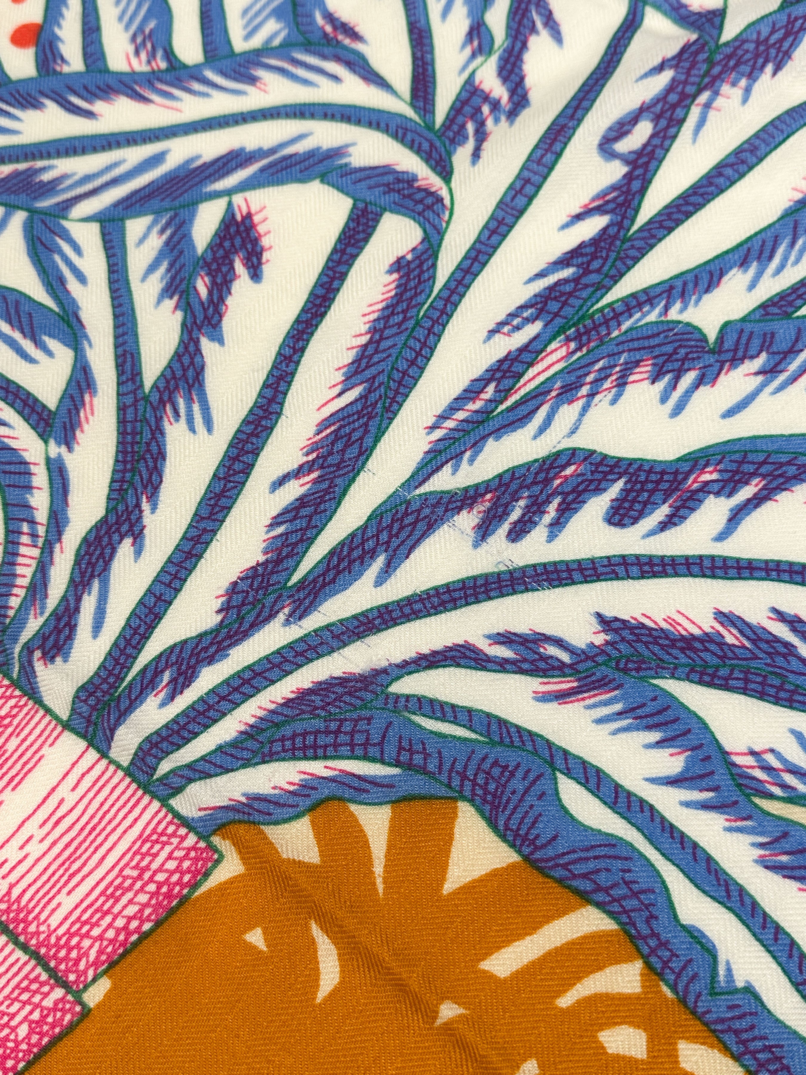 Hermès Acte III, Scène I, La Clairiere Cashmere Silk 140