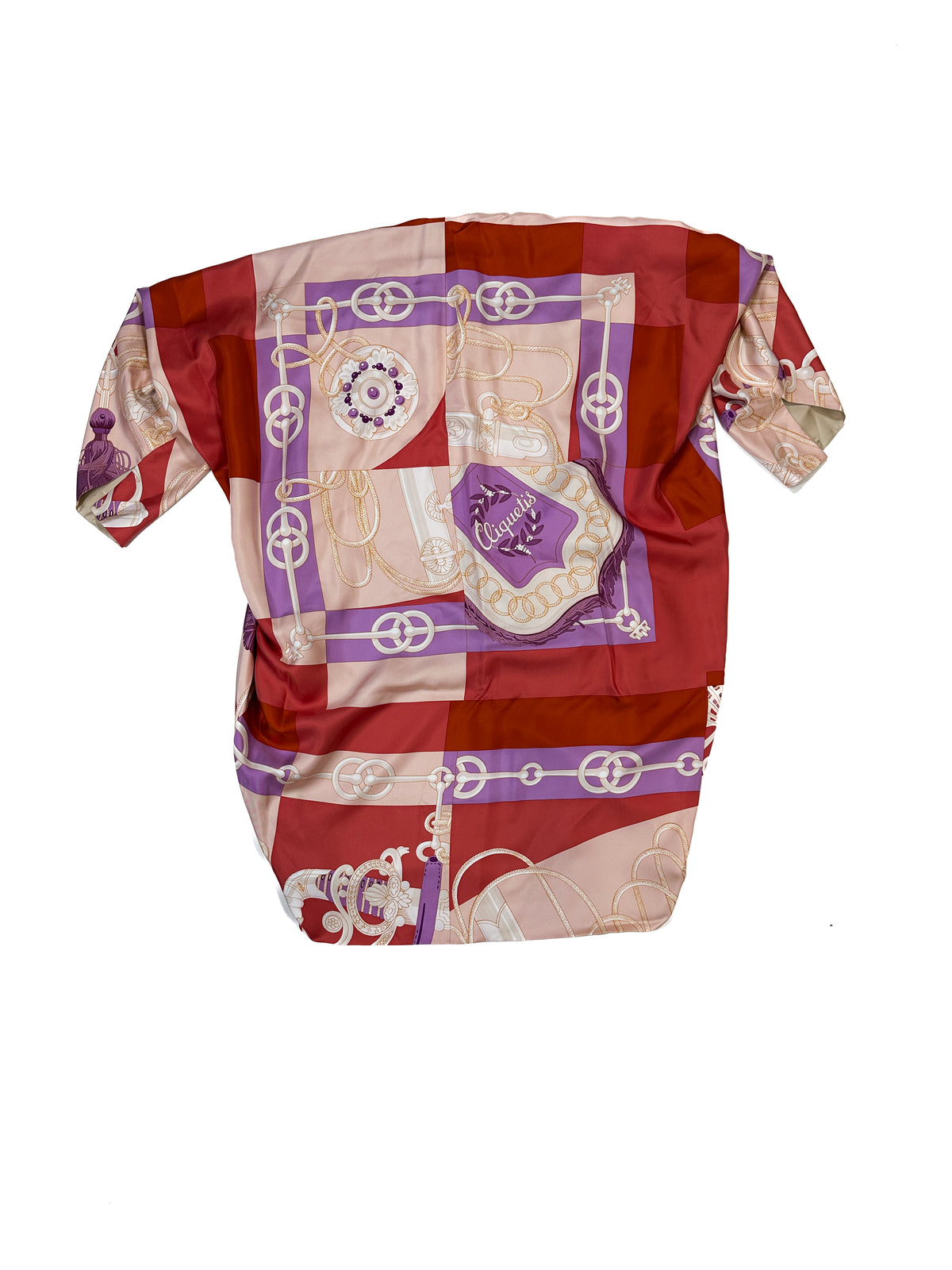 Hermès Petit H Cliquetis Silk Tunic