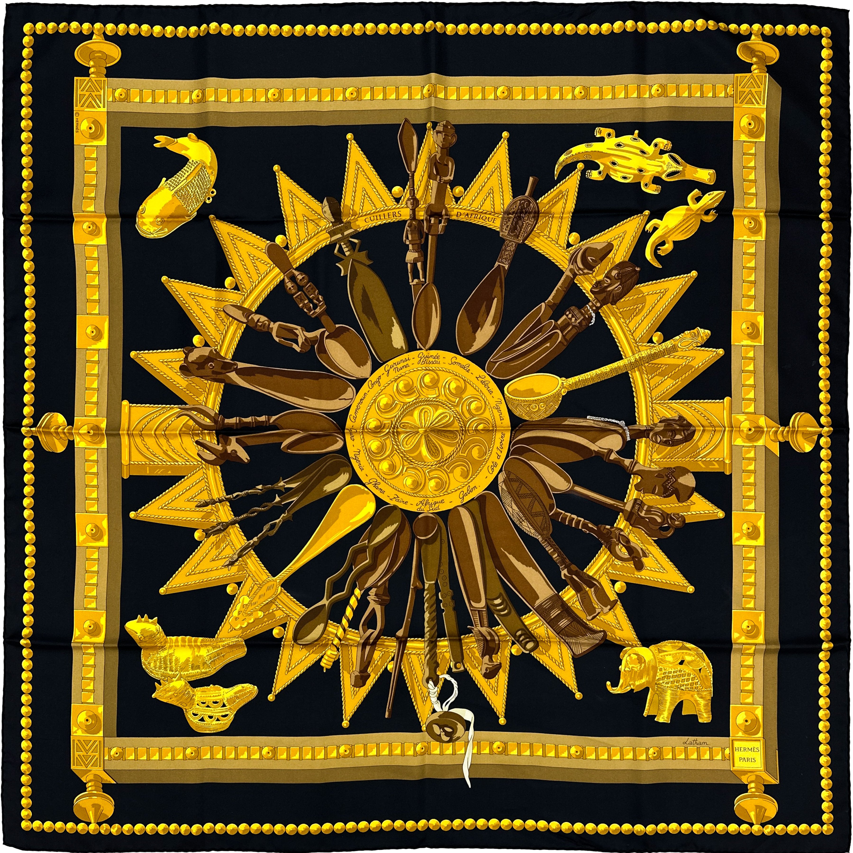 Hermès Cuillers d'Afrique 90