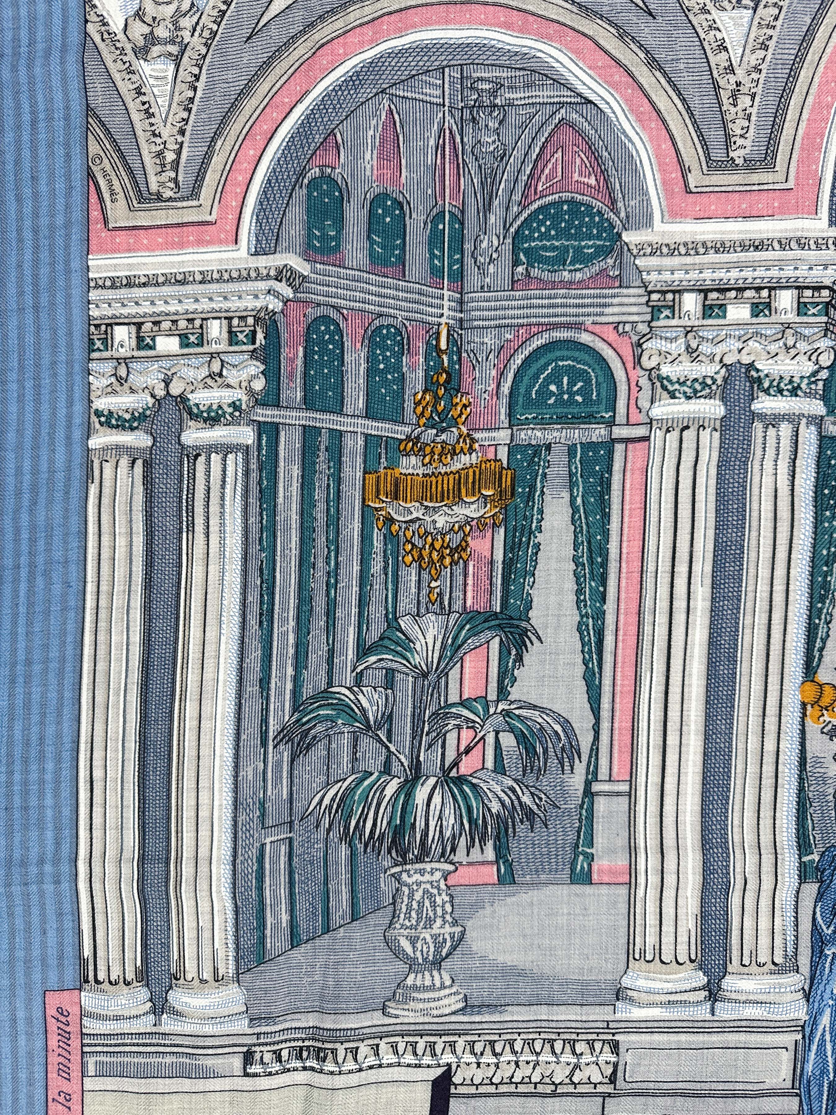 Hermès Grand Théâtre Nouveau Cashmere Silk 140