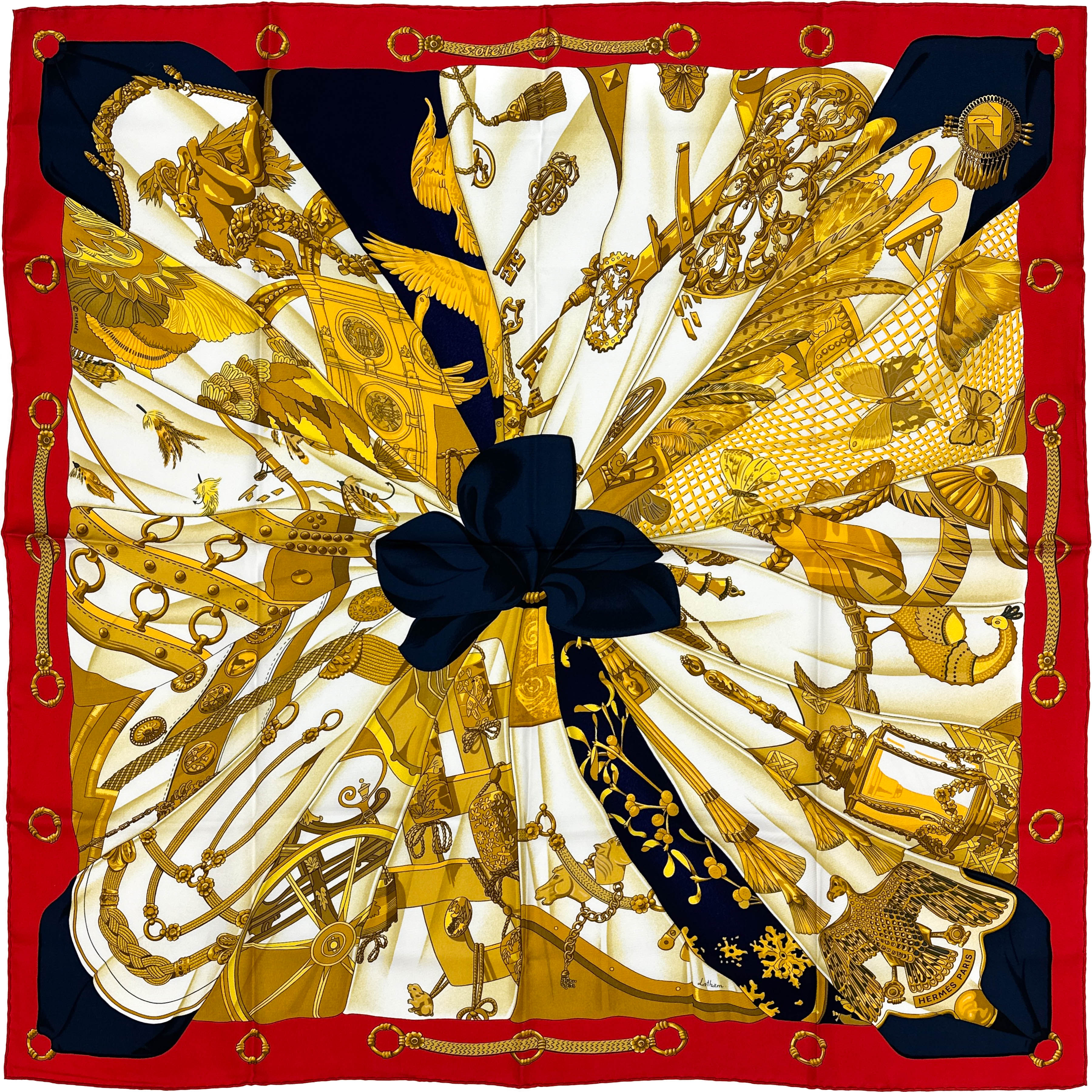 Hermès Soleil de Soie 90