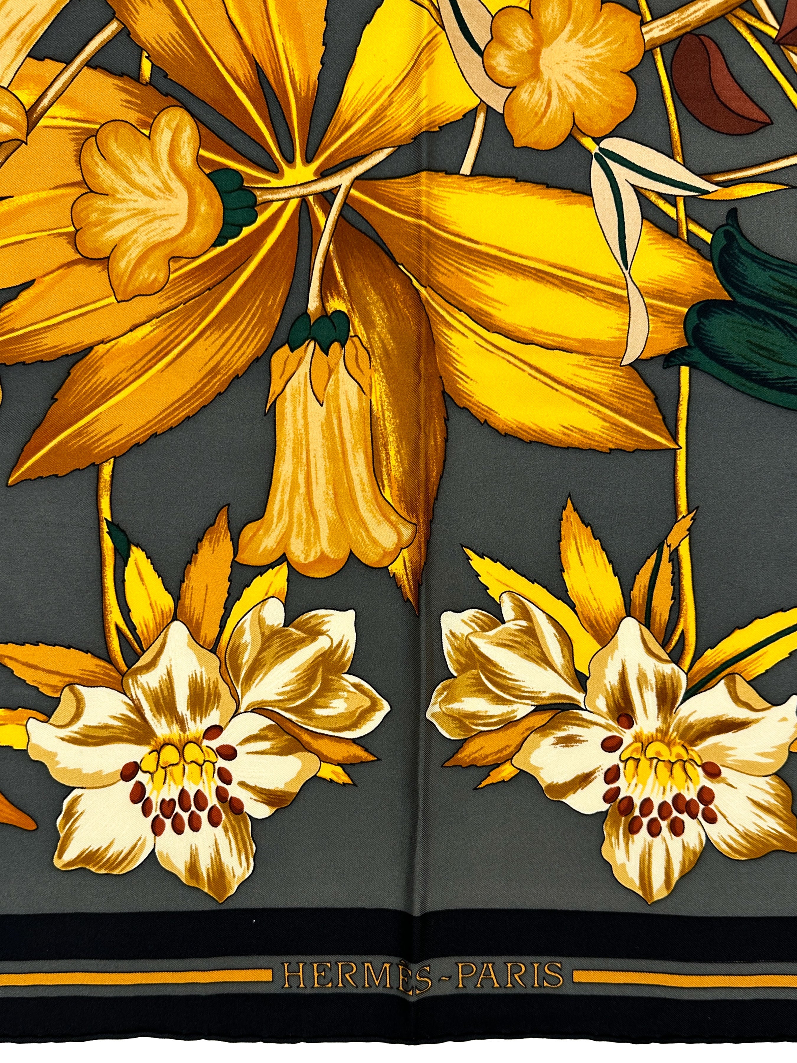 Hermès Fleurs d'Hellade 90