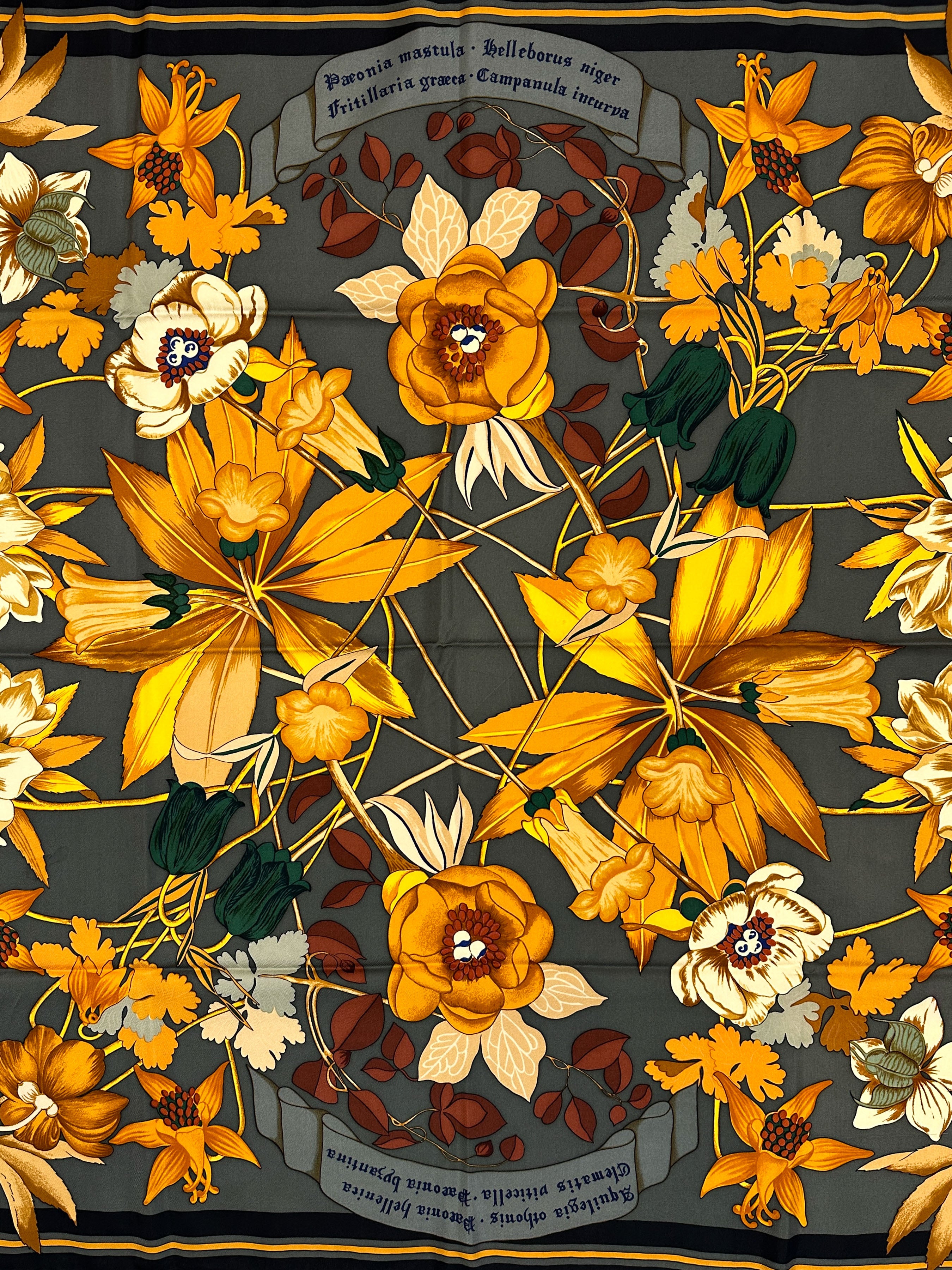 Hermès Fleurs d'Hellade 90