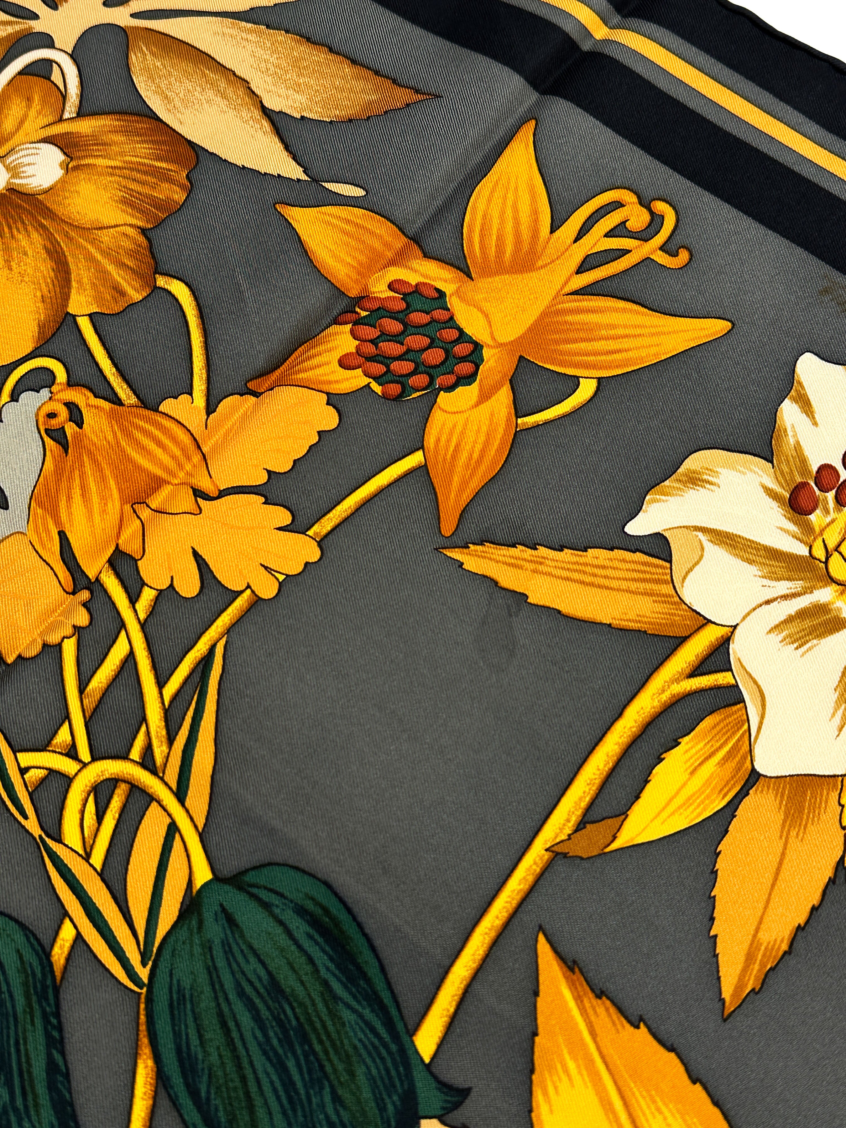 Hermès Fleurs d'Hellade 90