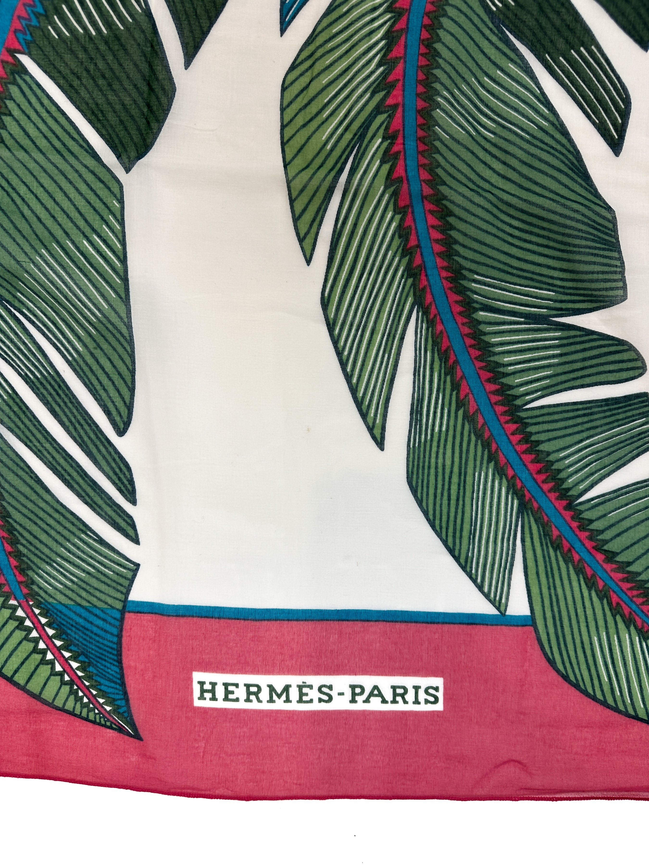 Hermès Tropical Kuggor Tree Pareo