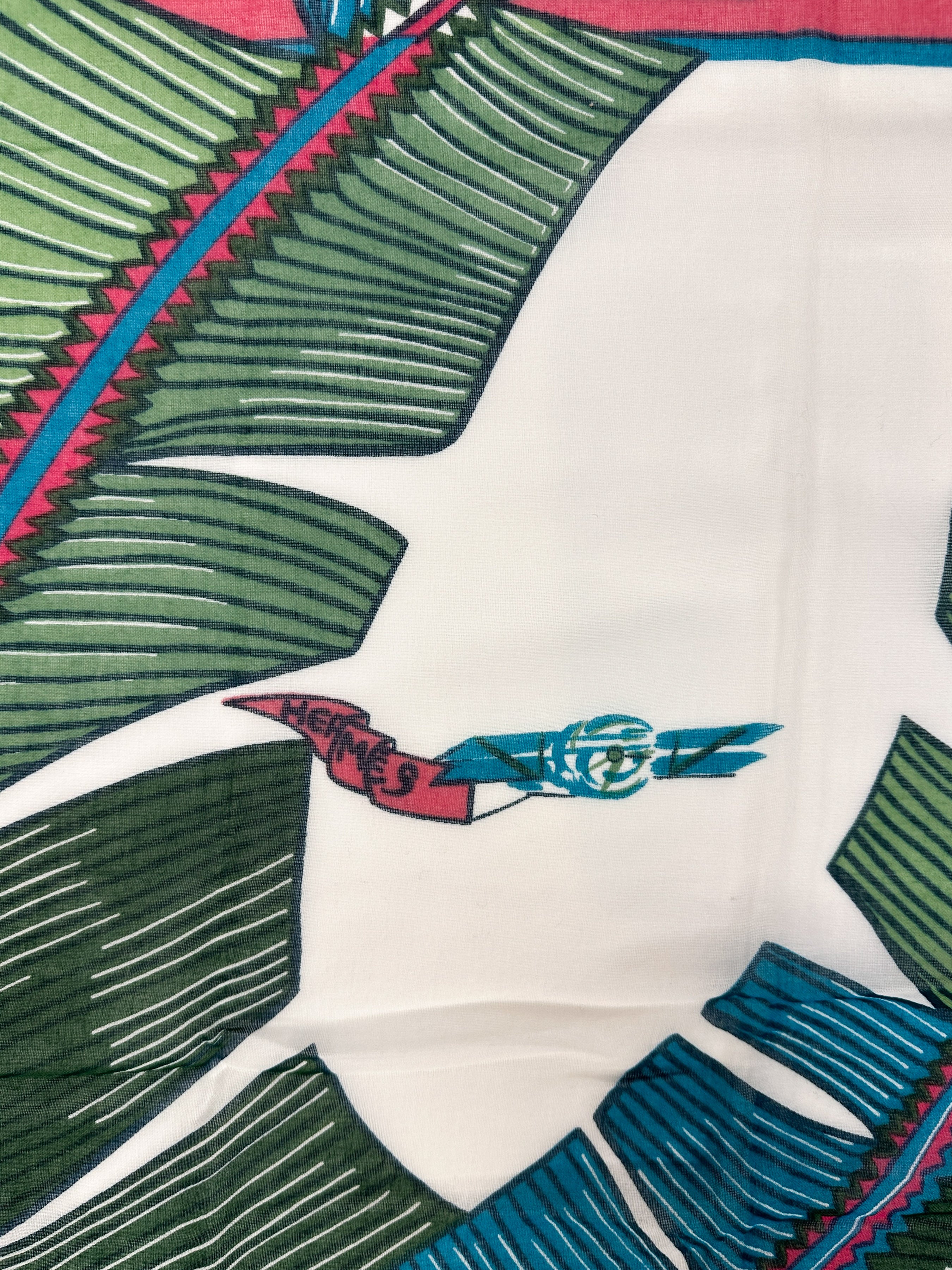 Hermès Tropical Kuggor Tree Pareo