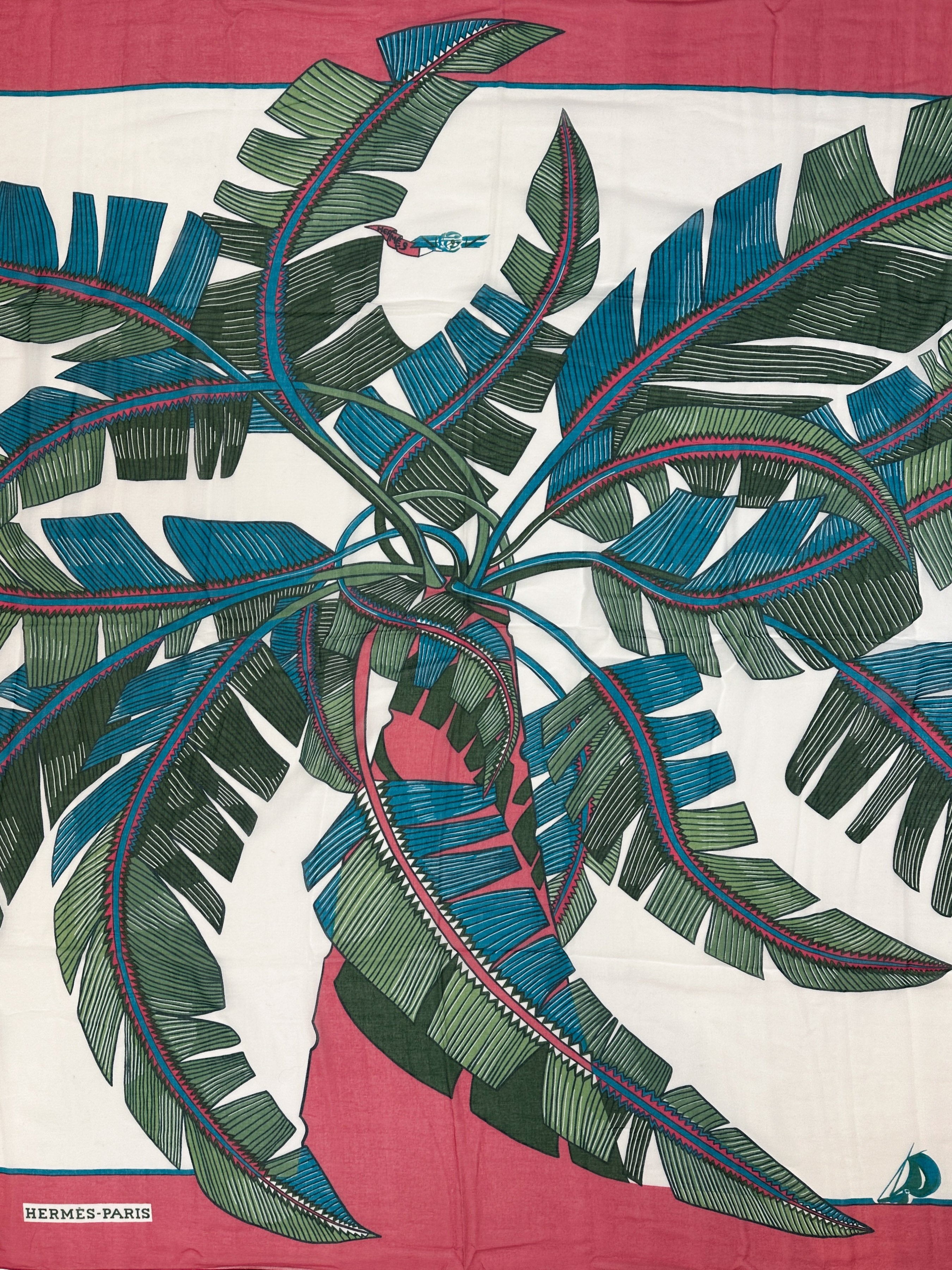 Hermès Tropical Kuggor Tree Pareo