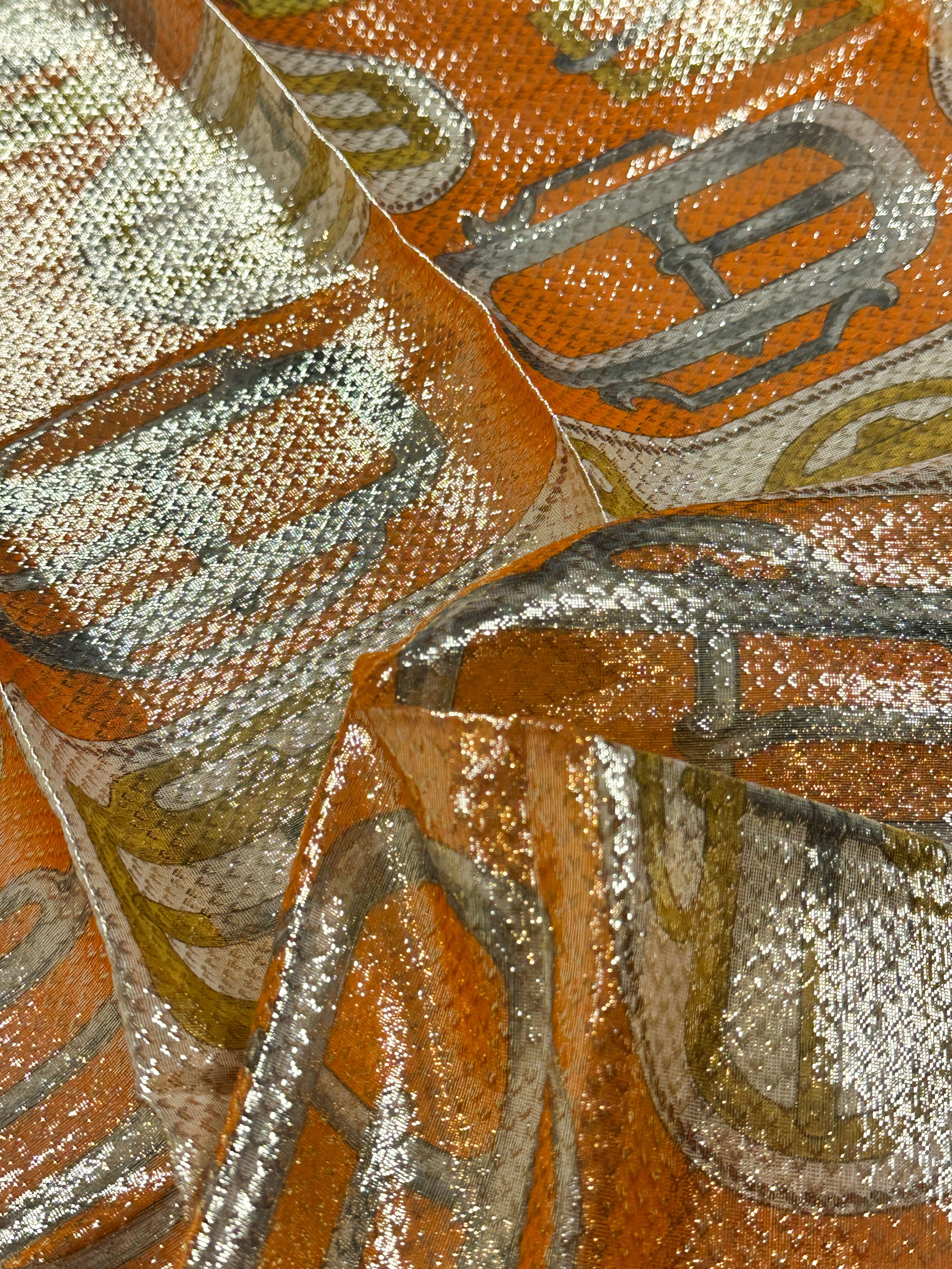 Hermès Bouclerie d'Attelage Glitter 70