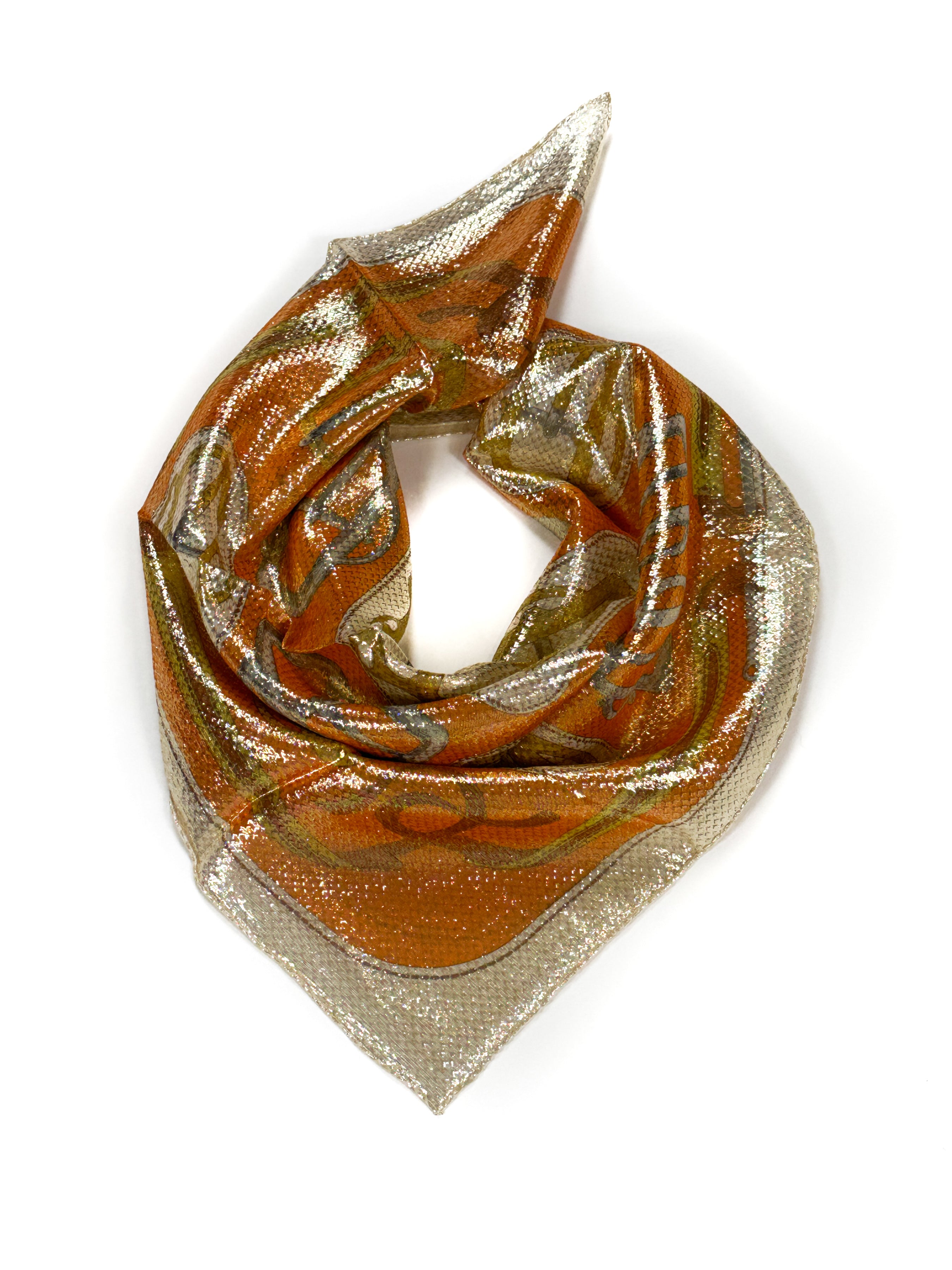Hermès Bouclerie d'Attelage Glitter 70