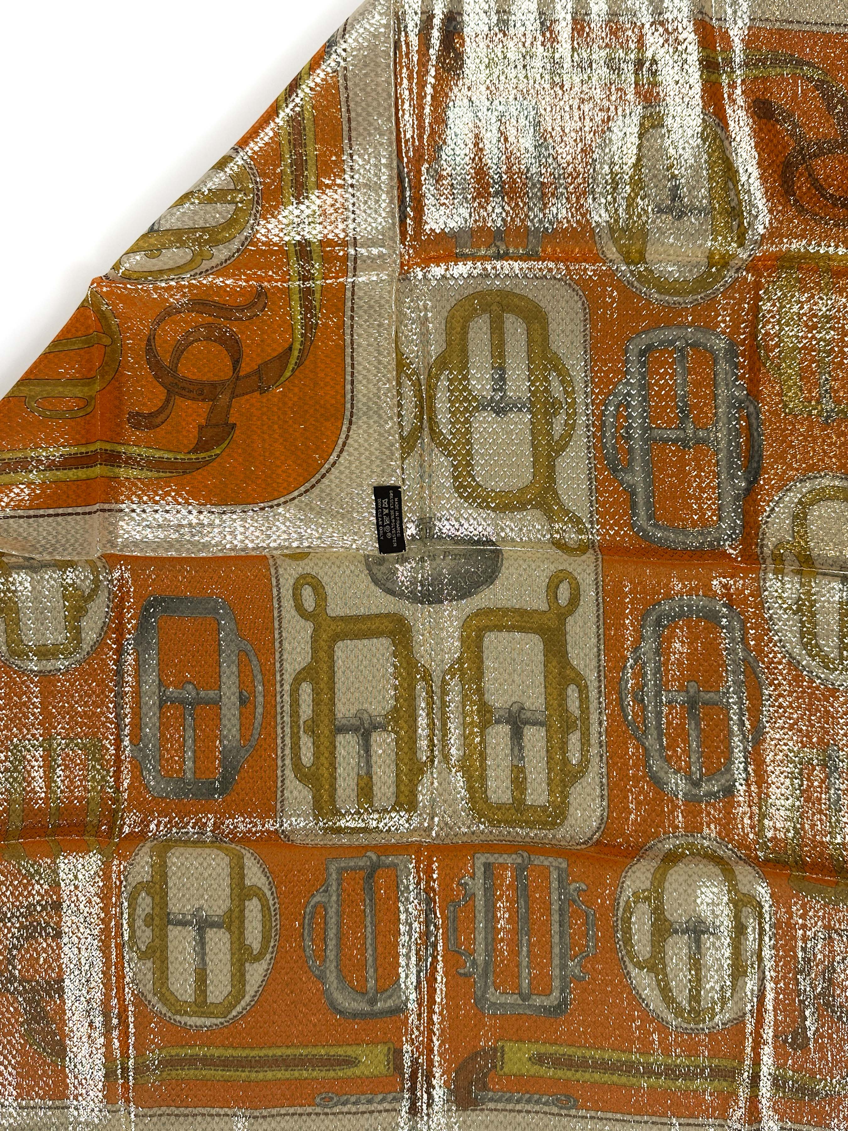 Hermès Bouclerie d'Attelage Glitter 70