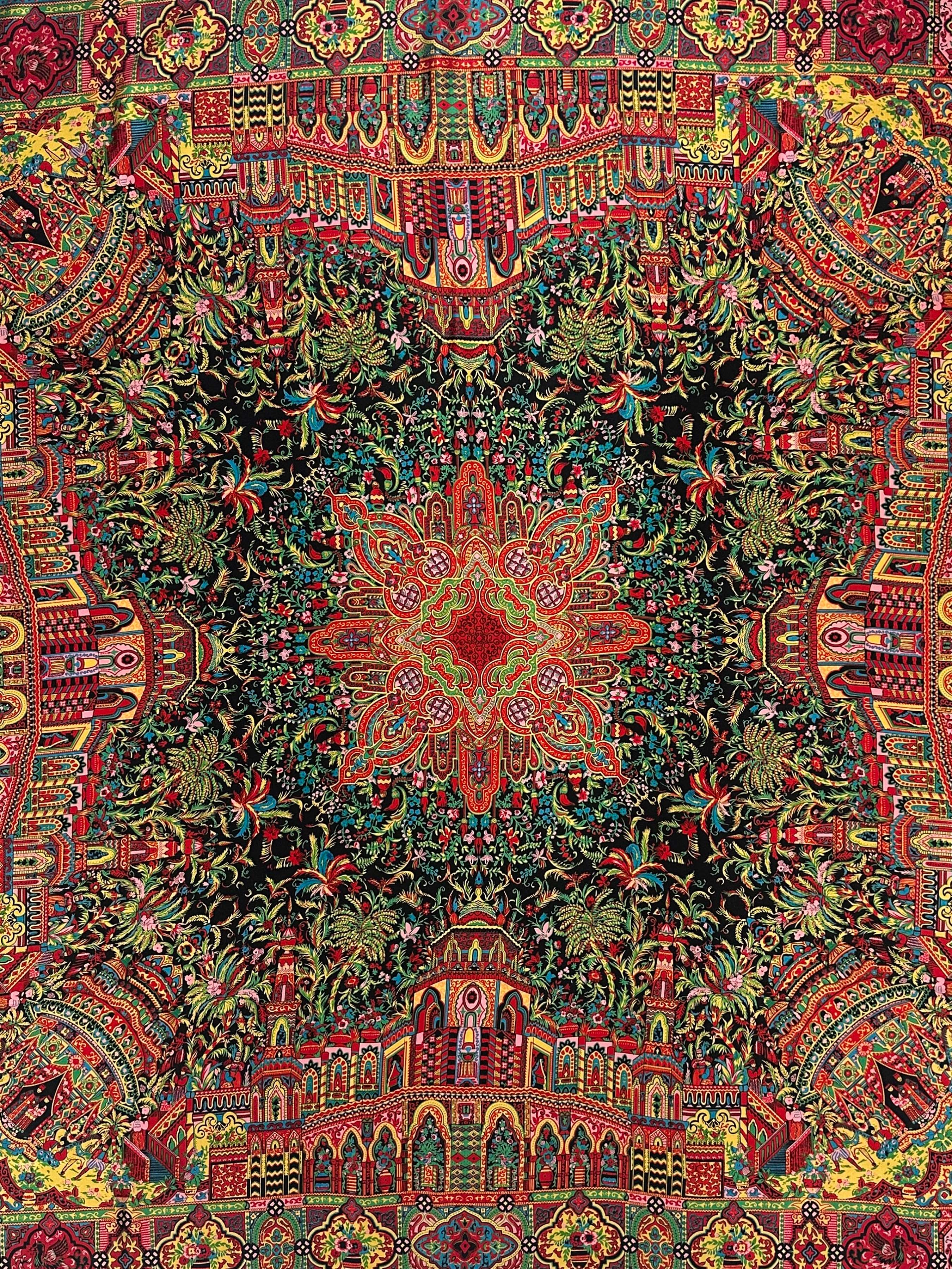 Hermès Persian Paisley Silk 130