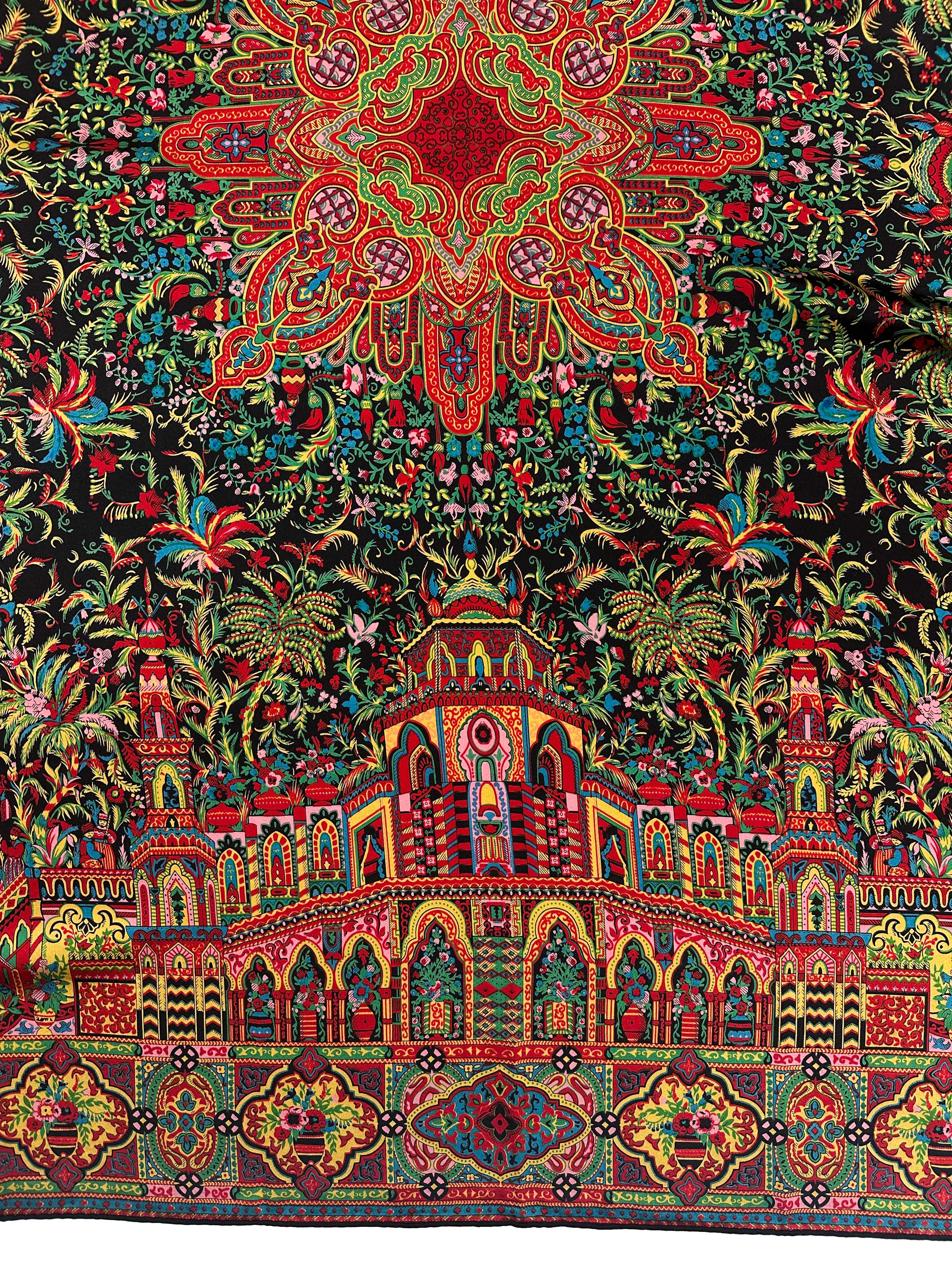 Hermès Persian Paisley Silk 130