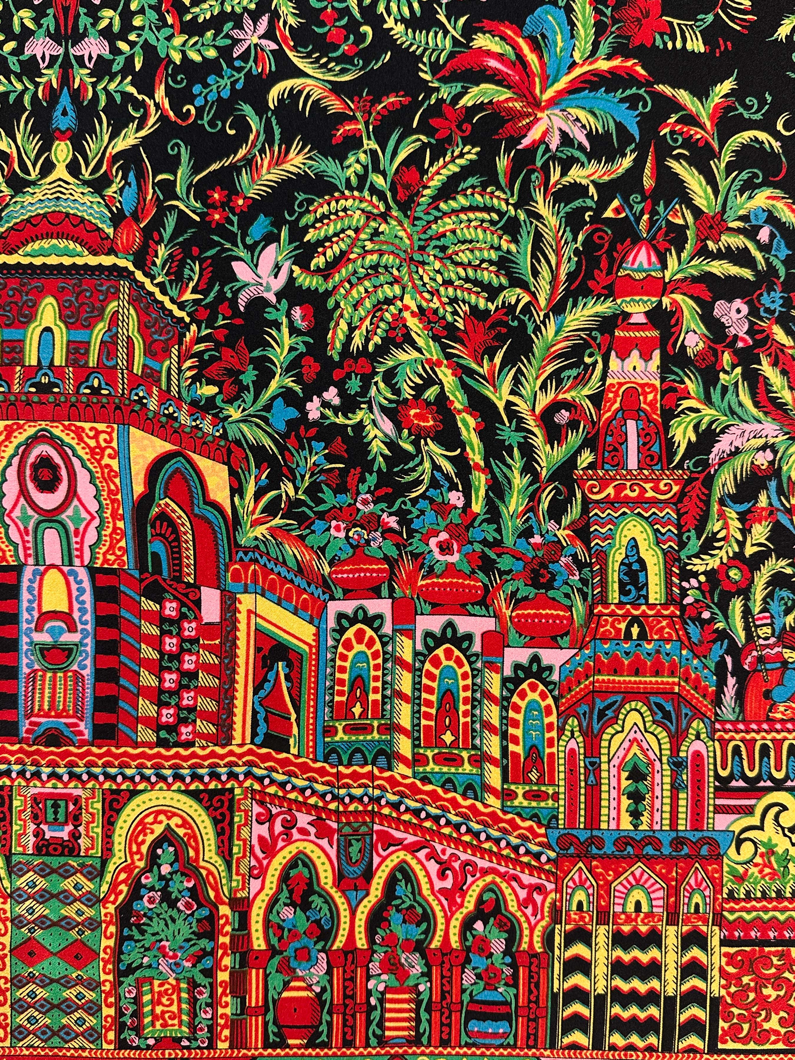 Hermès Persian Paisley Silk 130