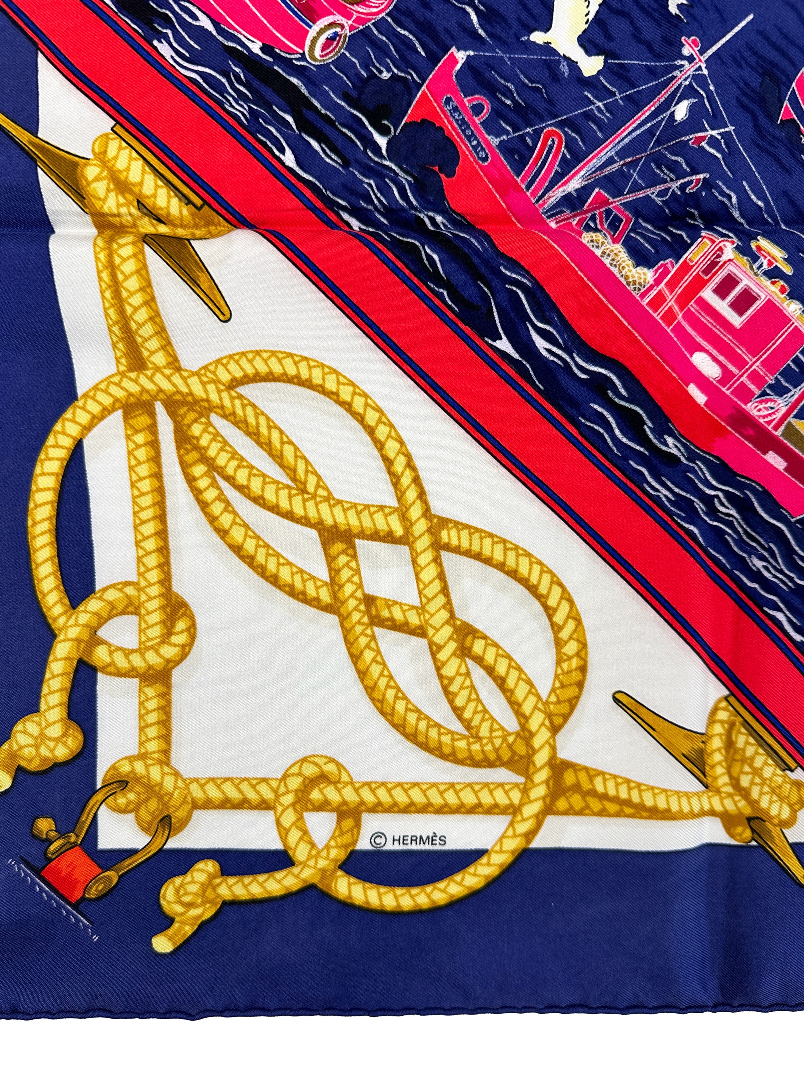 Hermès Retour de Pêche 90