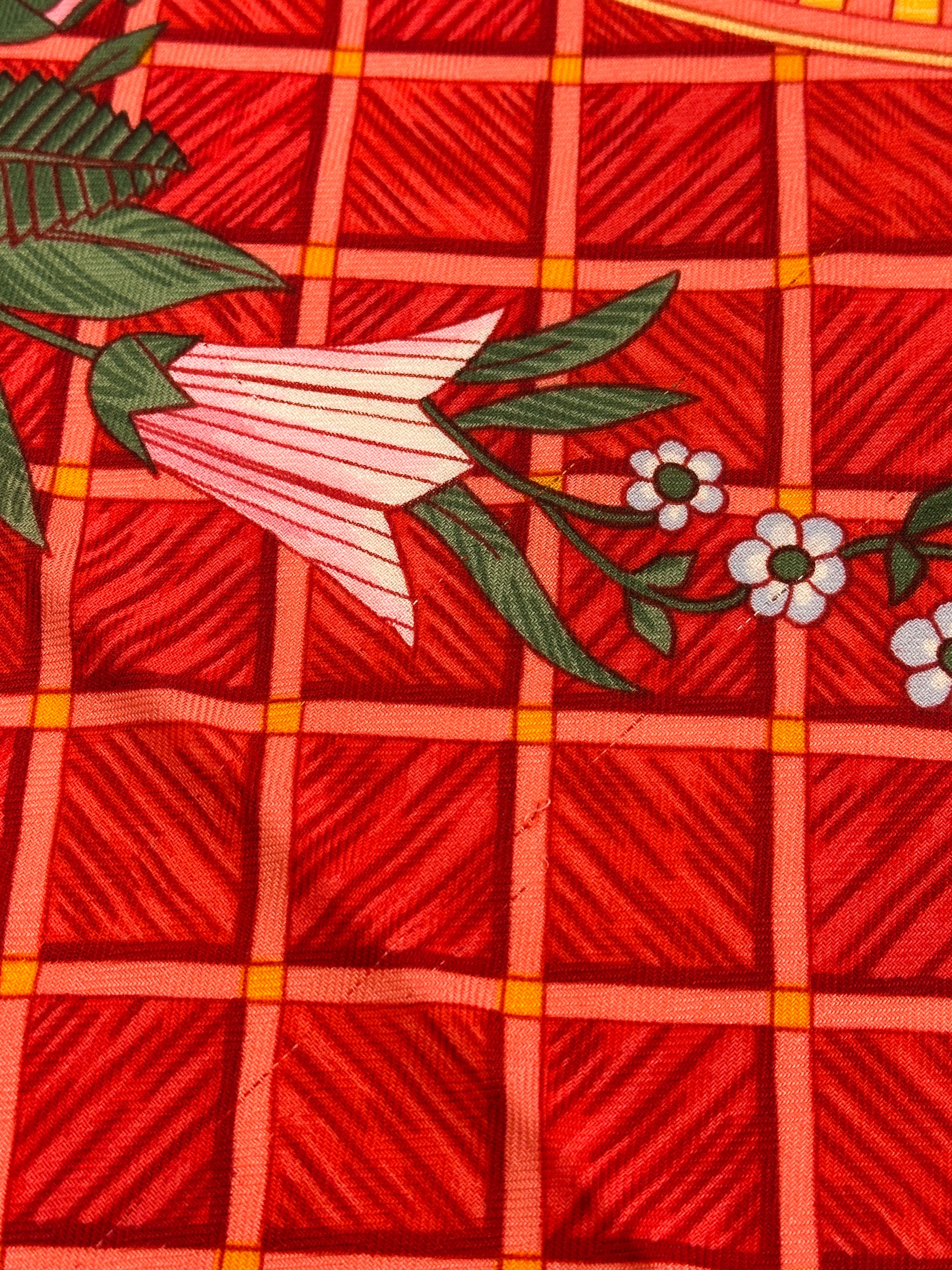 Hermès Jeux de Paille Cashmere Silk 140
