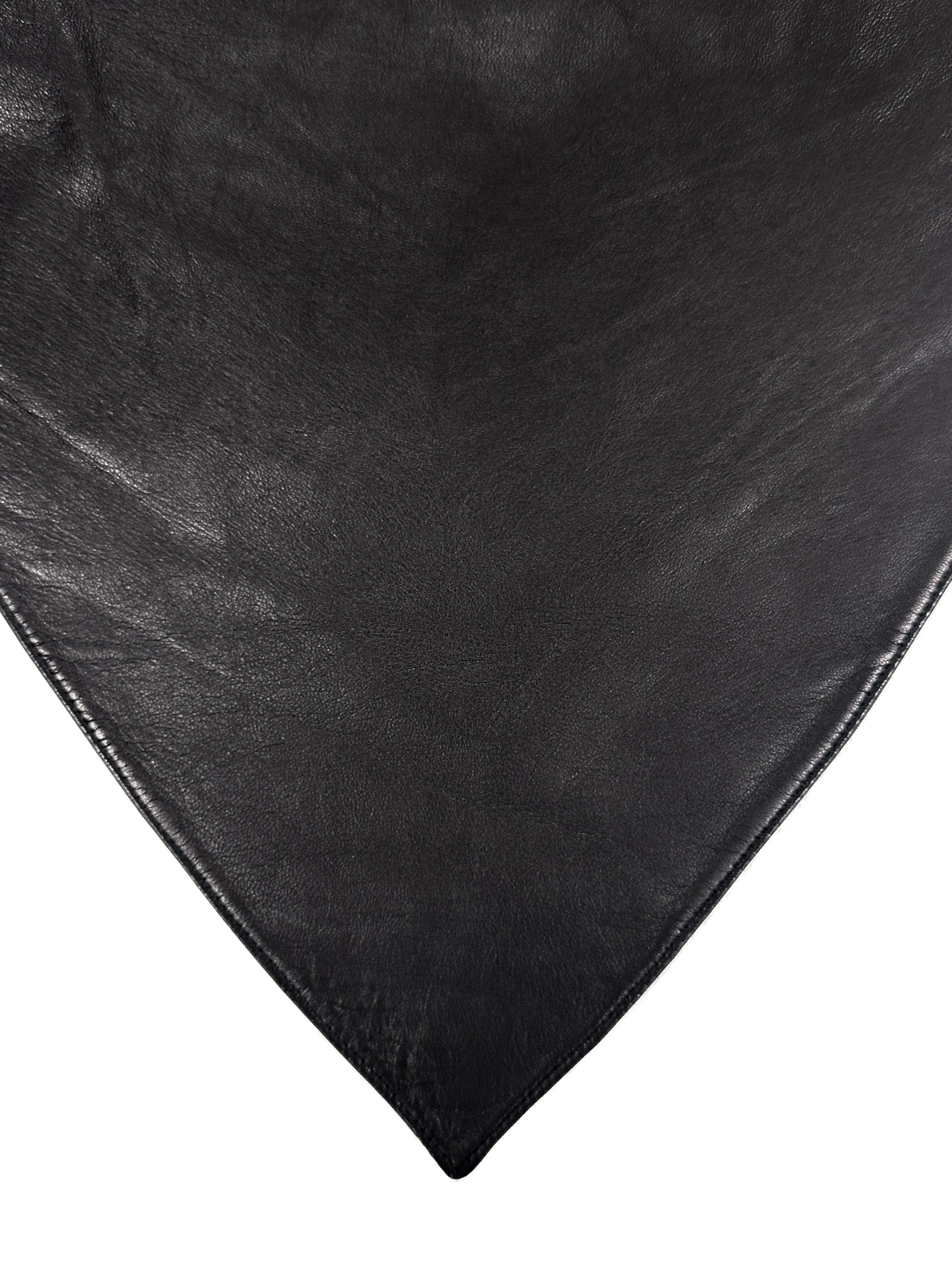 Hermès Col Fichu Leather Triangle