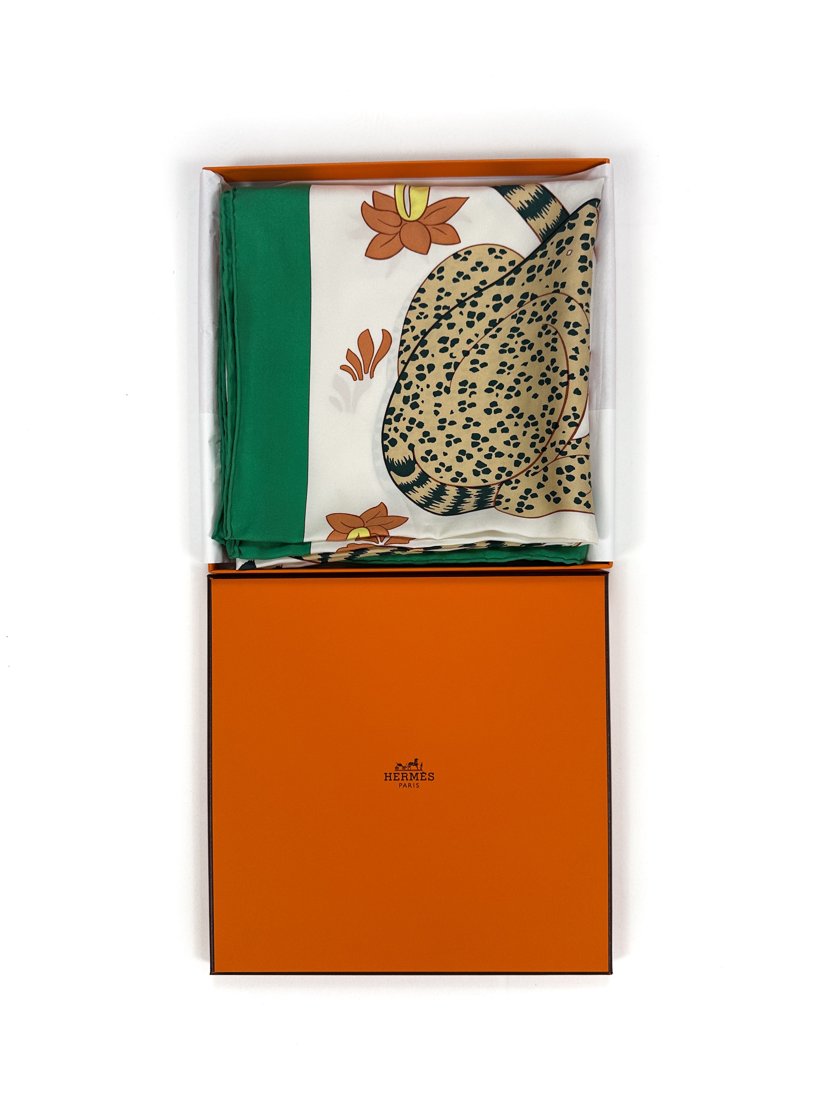Hermès Les Leopards 90