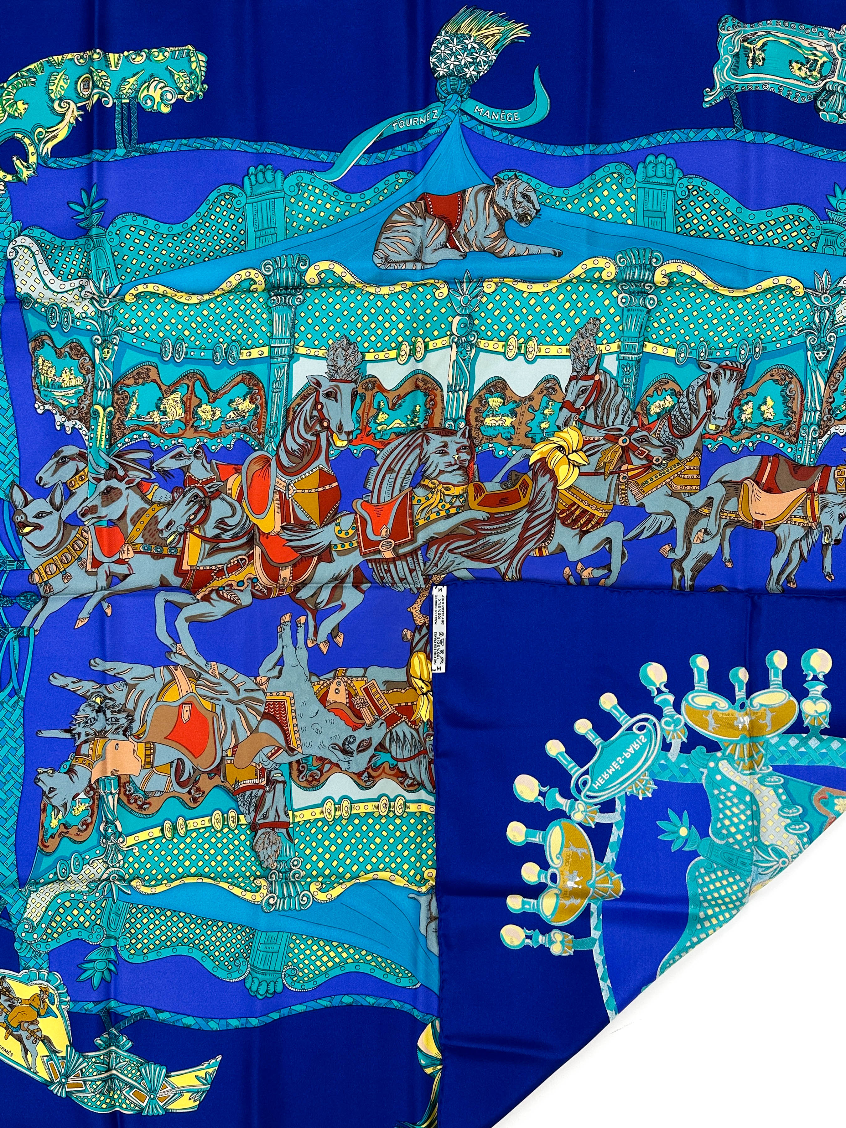 Hermès Tournez Manège 90