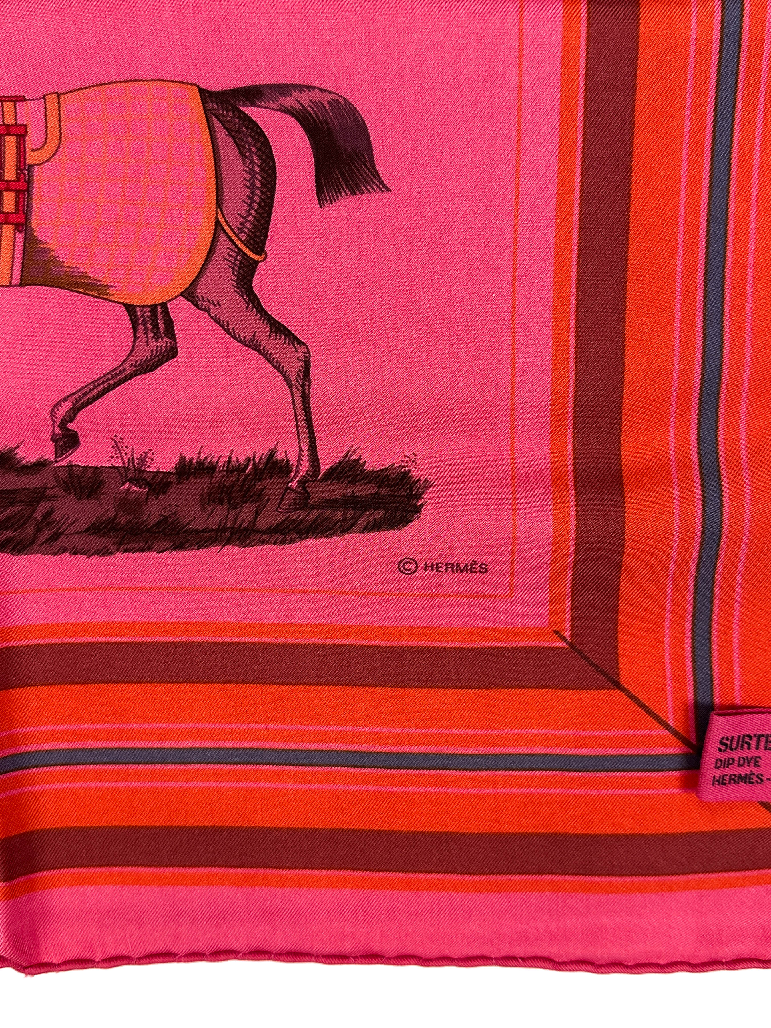 Hermès Couvertures et Tenues de Jour Dip Dye 90