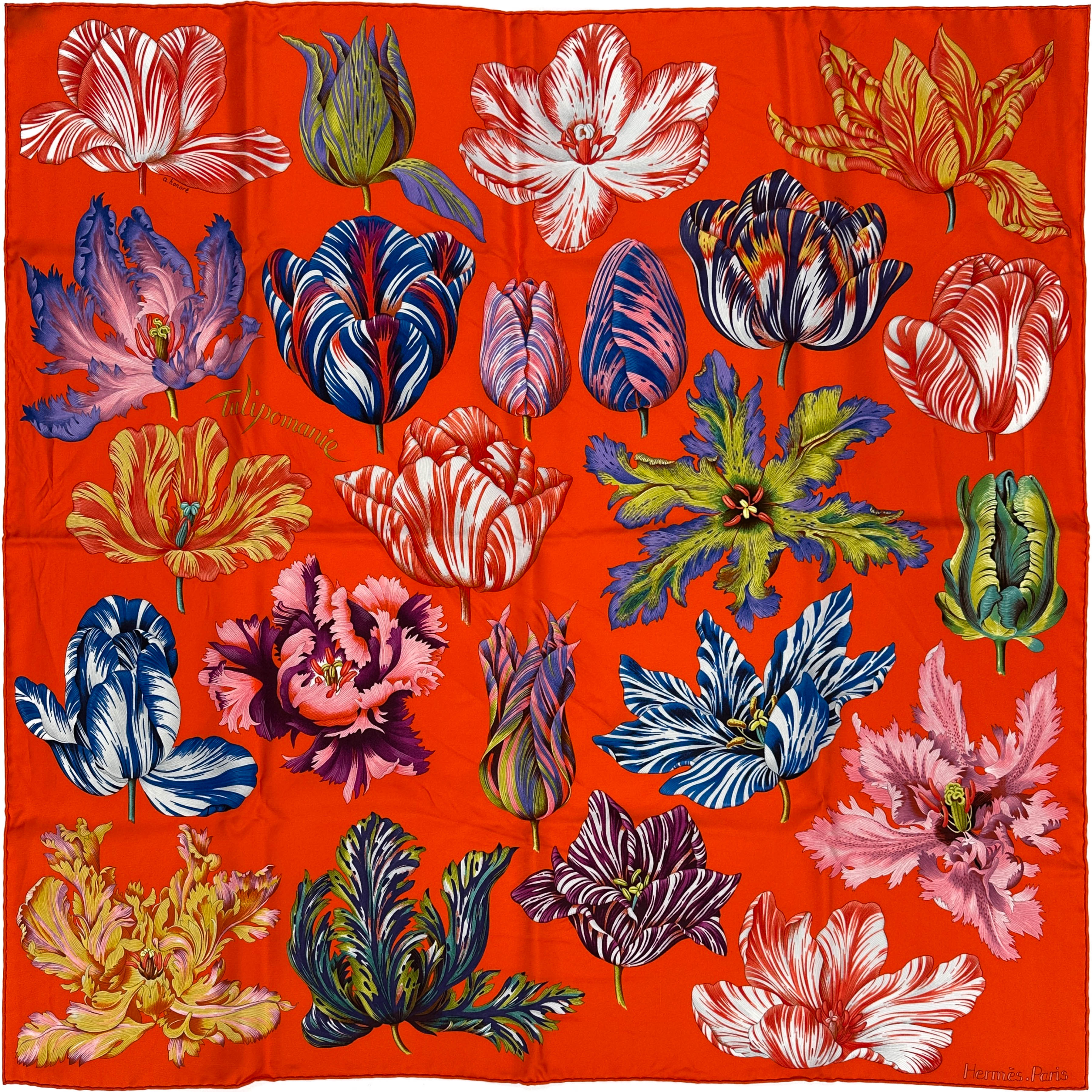 Hermès Tulipomanie 90