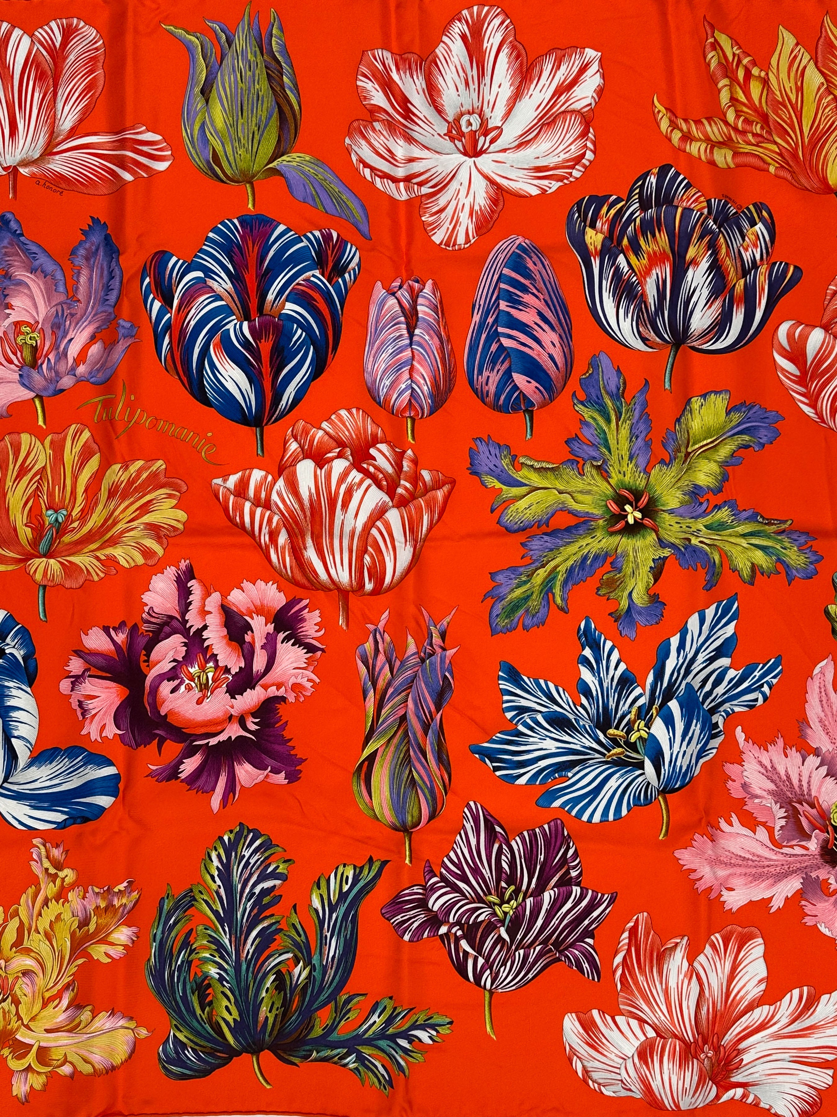 Hermès Tulipomanie 90