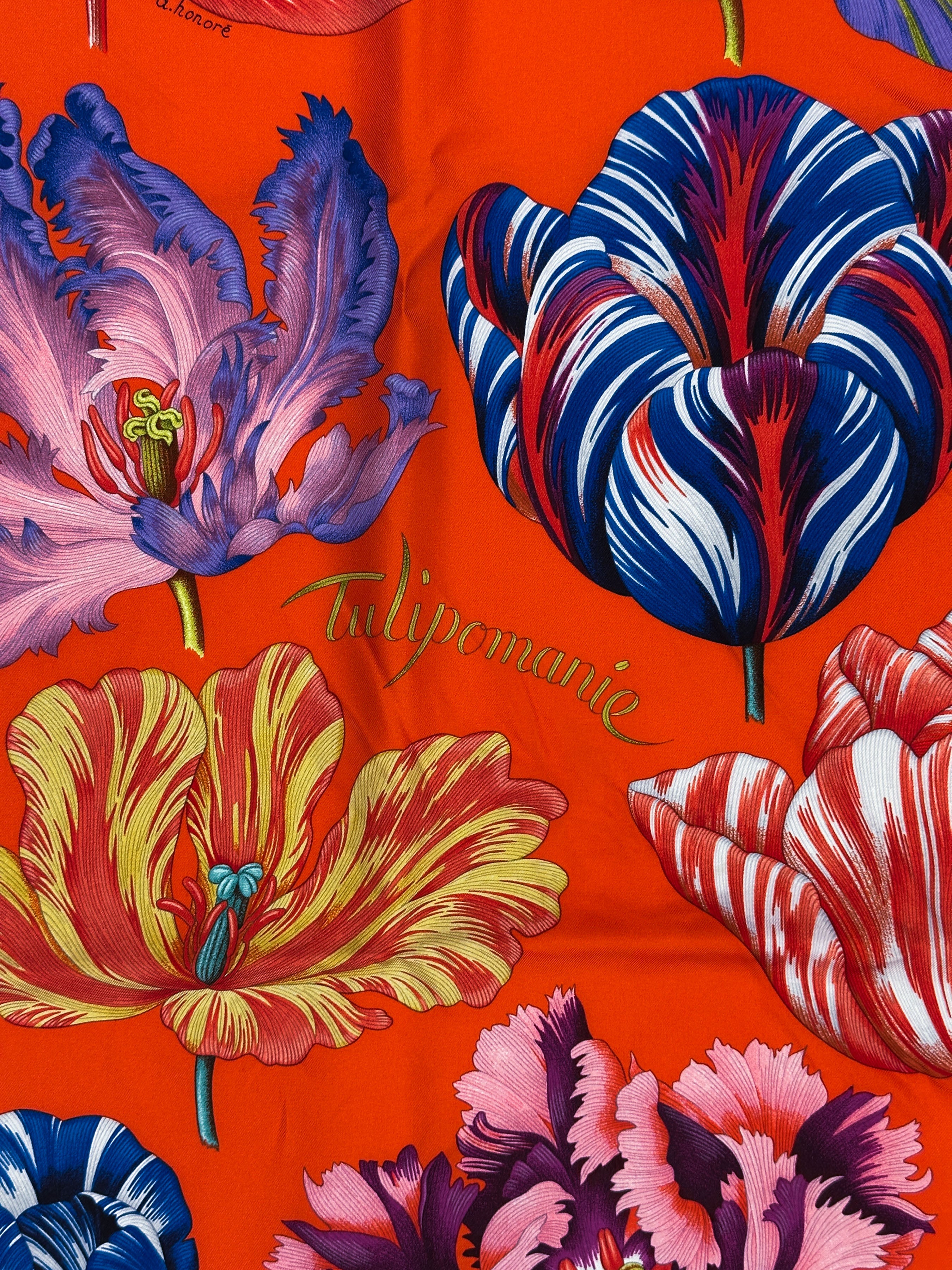 Hermès Tulipomanie 90