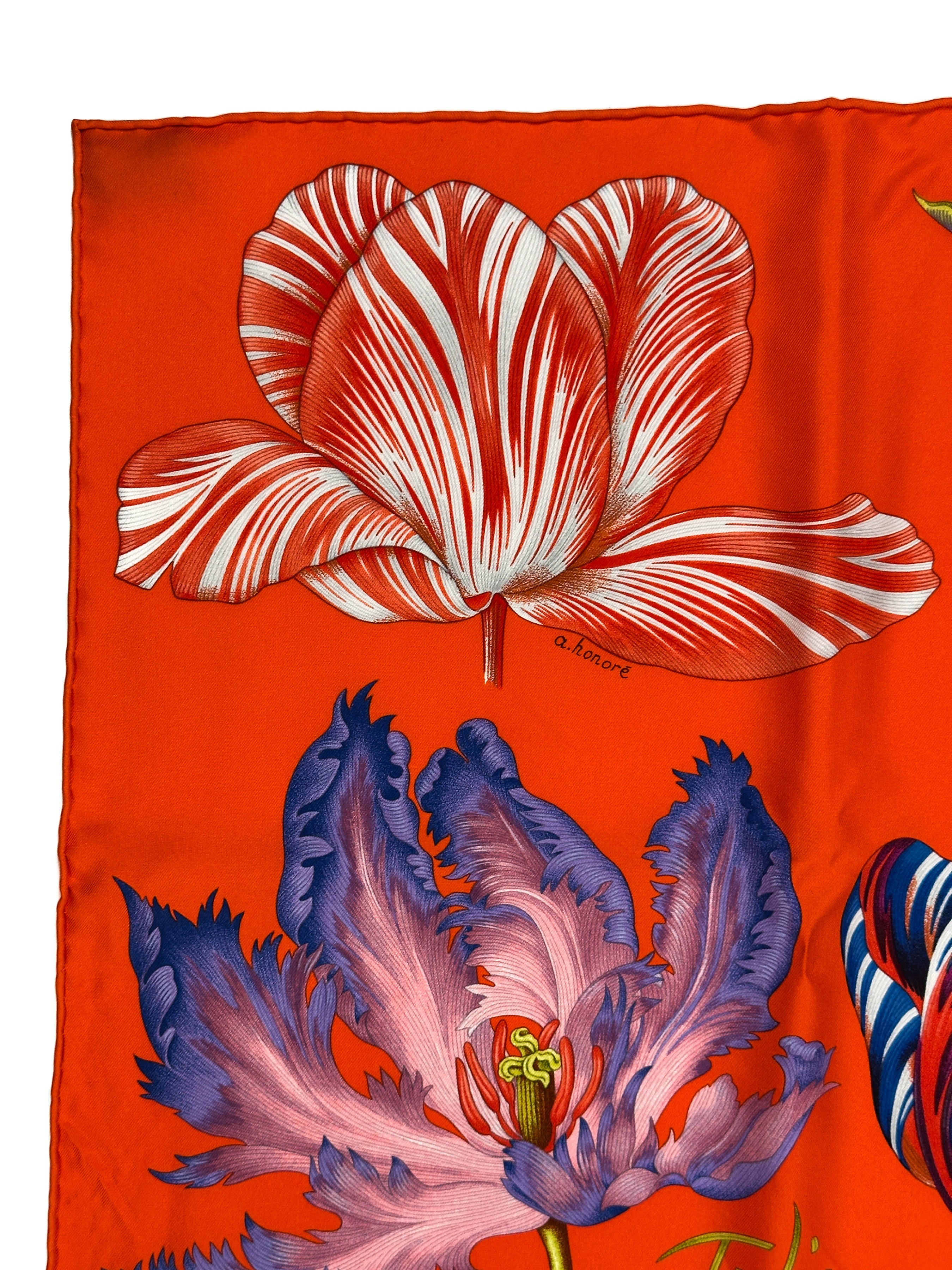 Hermès Tulipomanie 90