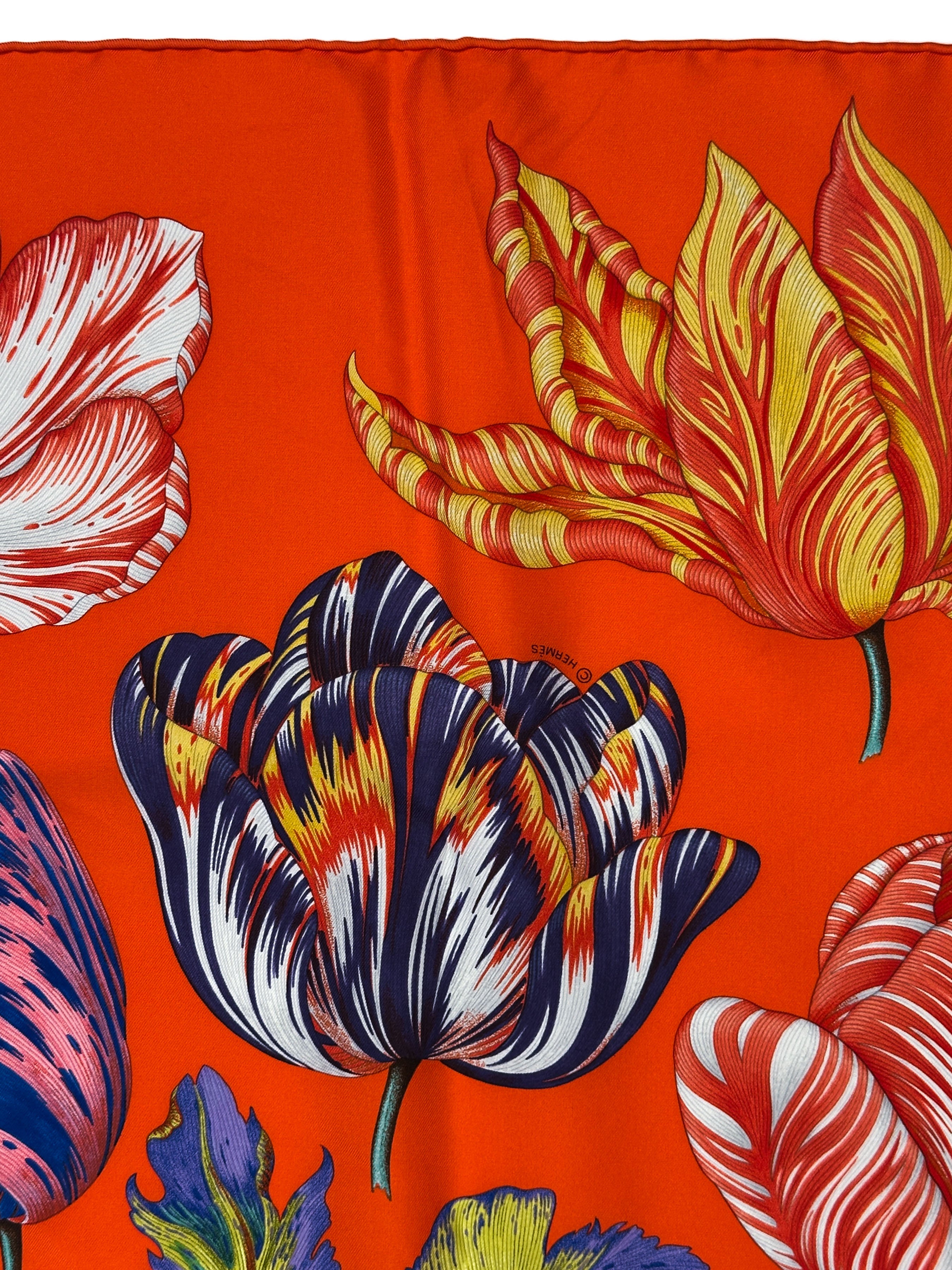 Hermès Tulipomanie 90